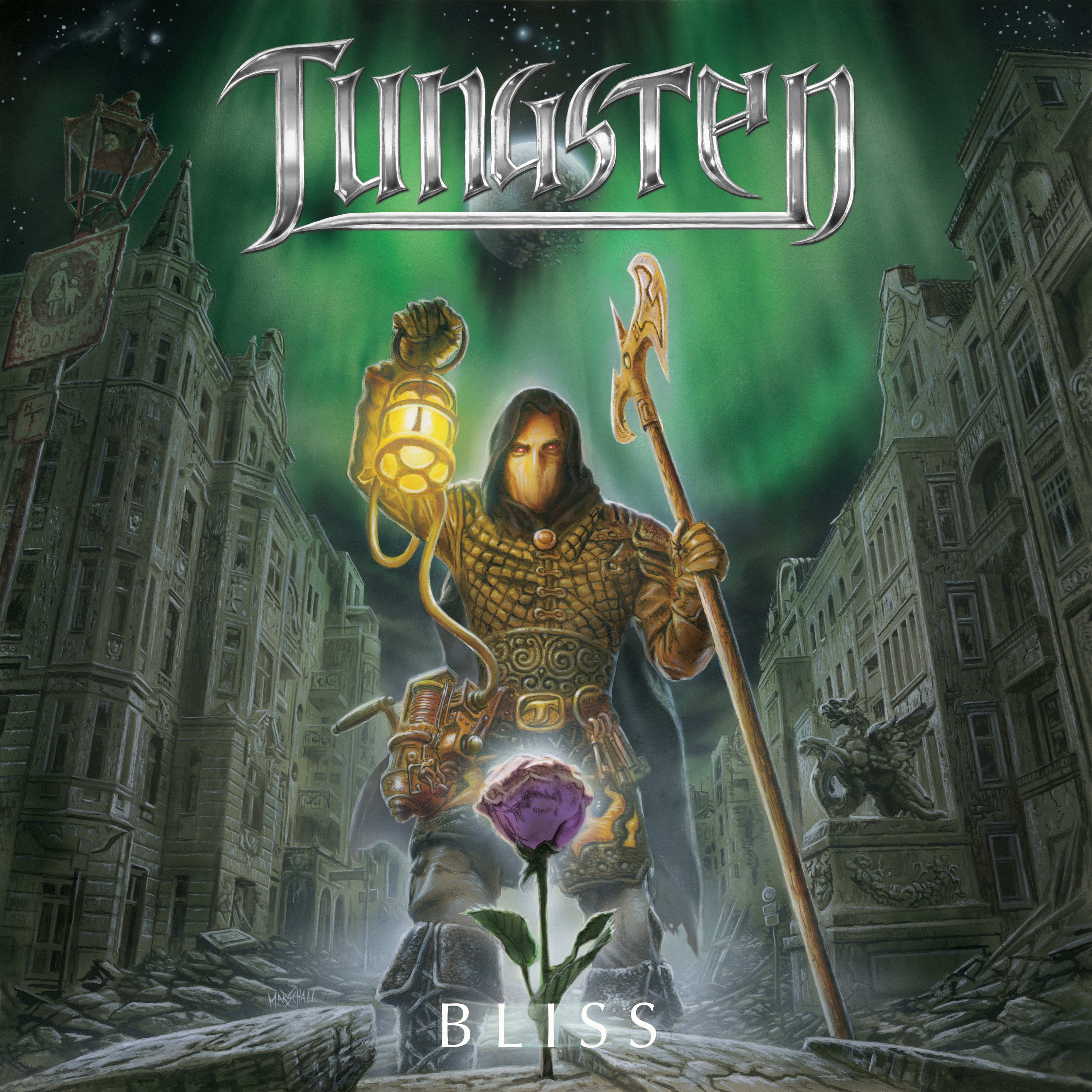 TUNGSTEN - BLISS (GREEN/BLACK MARBLED VINYL) (Vinyl)