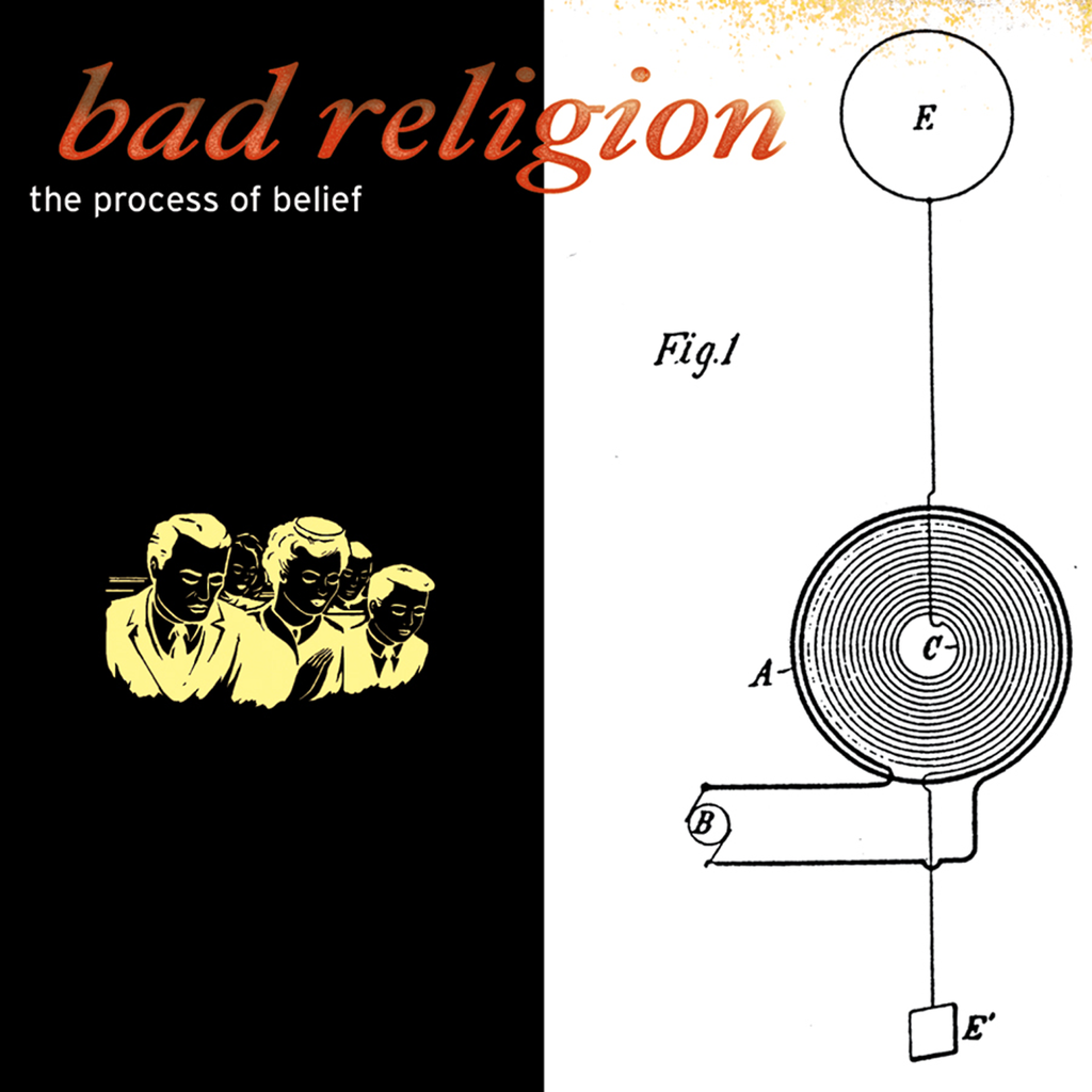 BAD RELIGION - THE PROCESS OF BELIEF (ORANGE/BLACK GALAXY) (Vinyl)