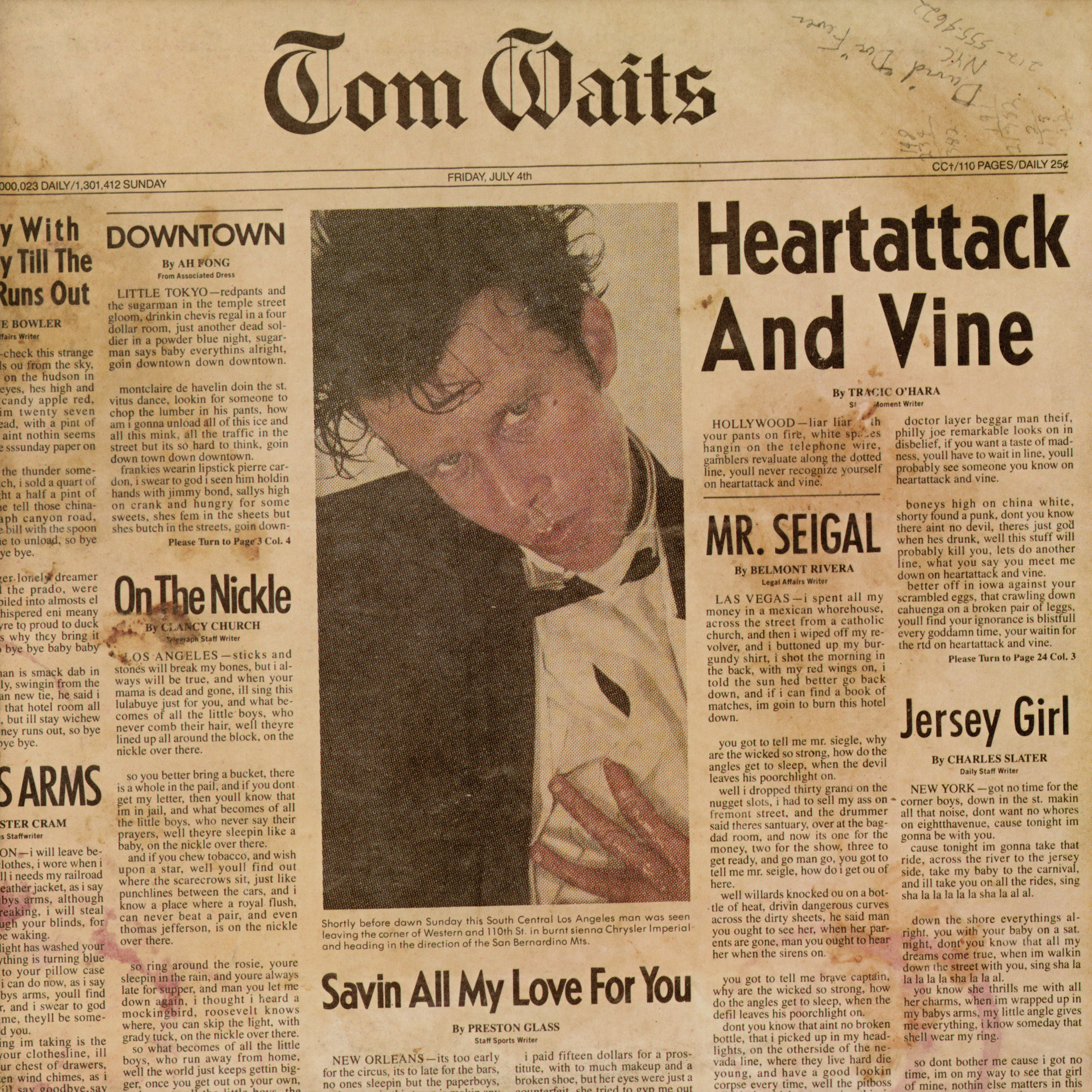 TOM WAITS - HEARTATTACK AND VINE (Vinyl)