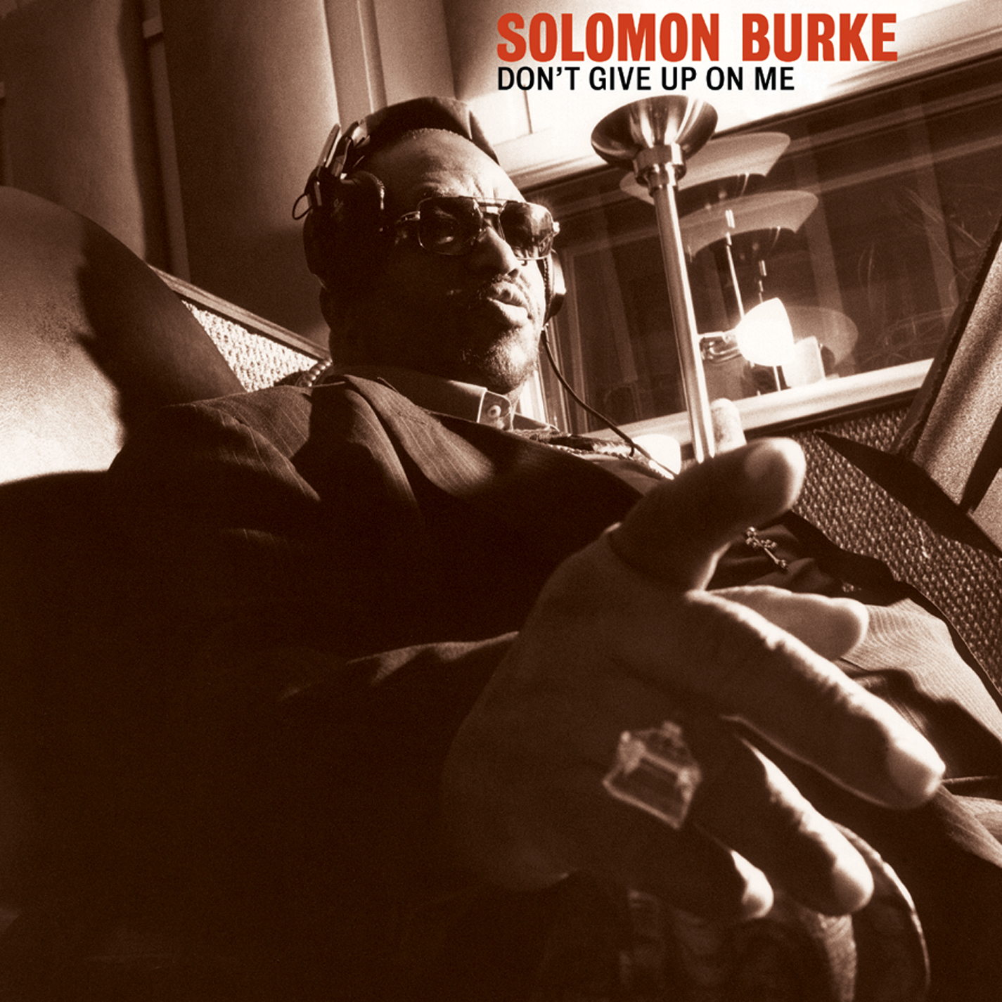 SOLOMON BURKE - DON'T GIVE UP ON ME (CLEAR VINYL) (Remastered, Limited 20th Anniversary Vinyl edition)