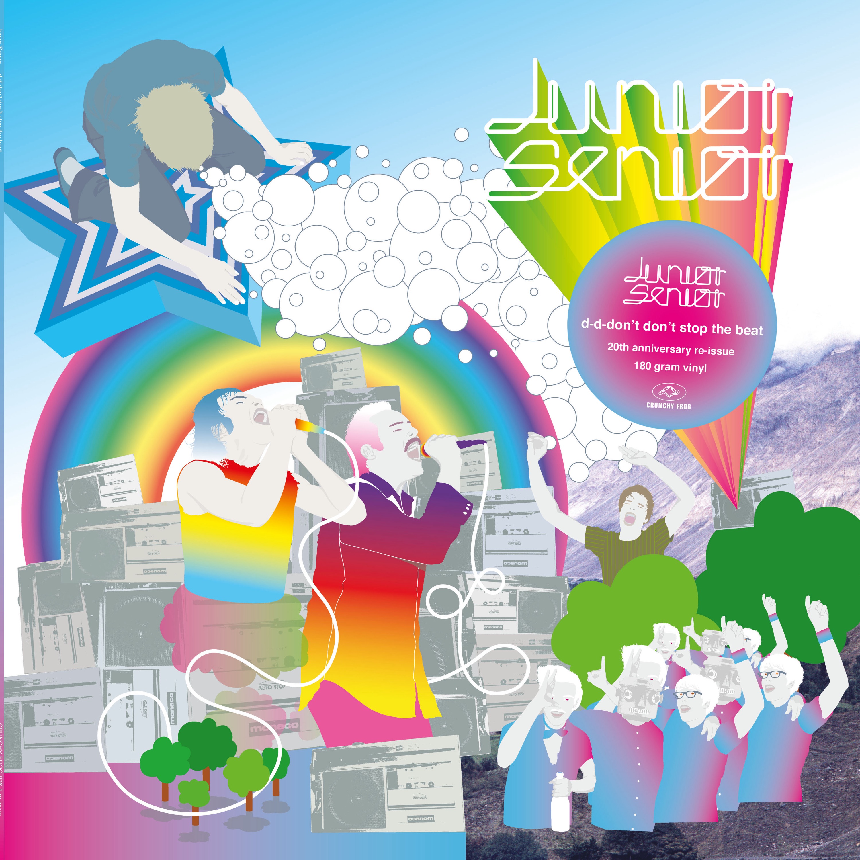 JUNIOR SENIOR - D-D-DON'T DON'T STOP THE BEAT (Vinyl)