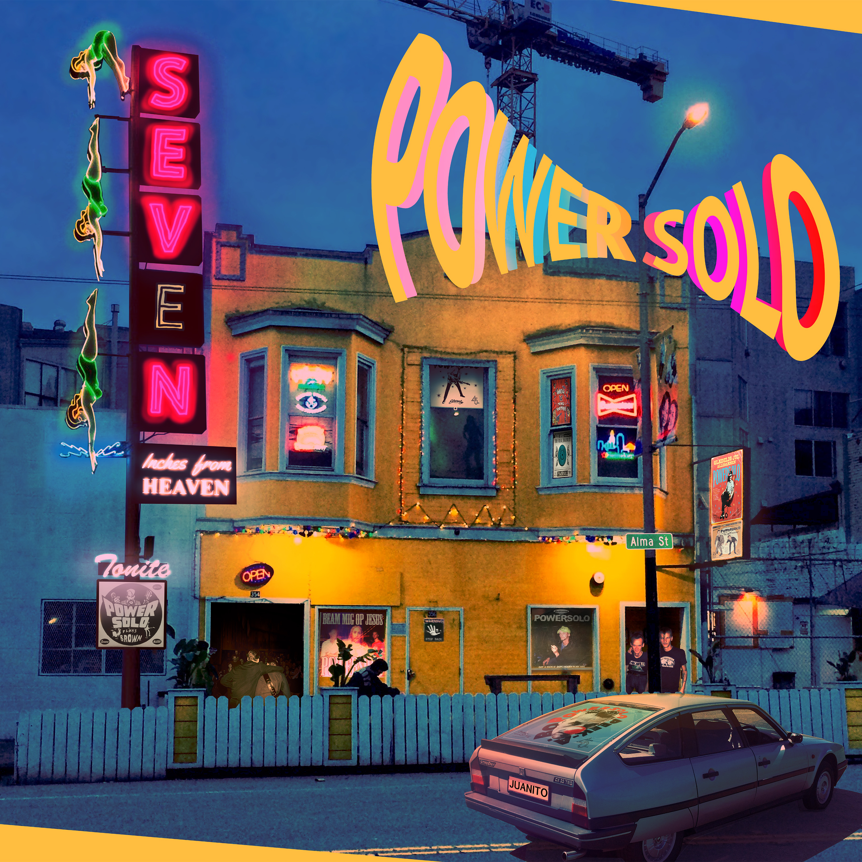 POWERSOLO - SEVEN INCHES FROM HEAVEN (Vinyl)