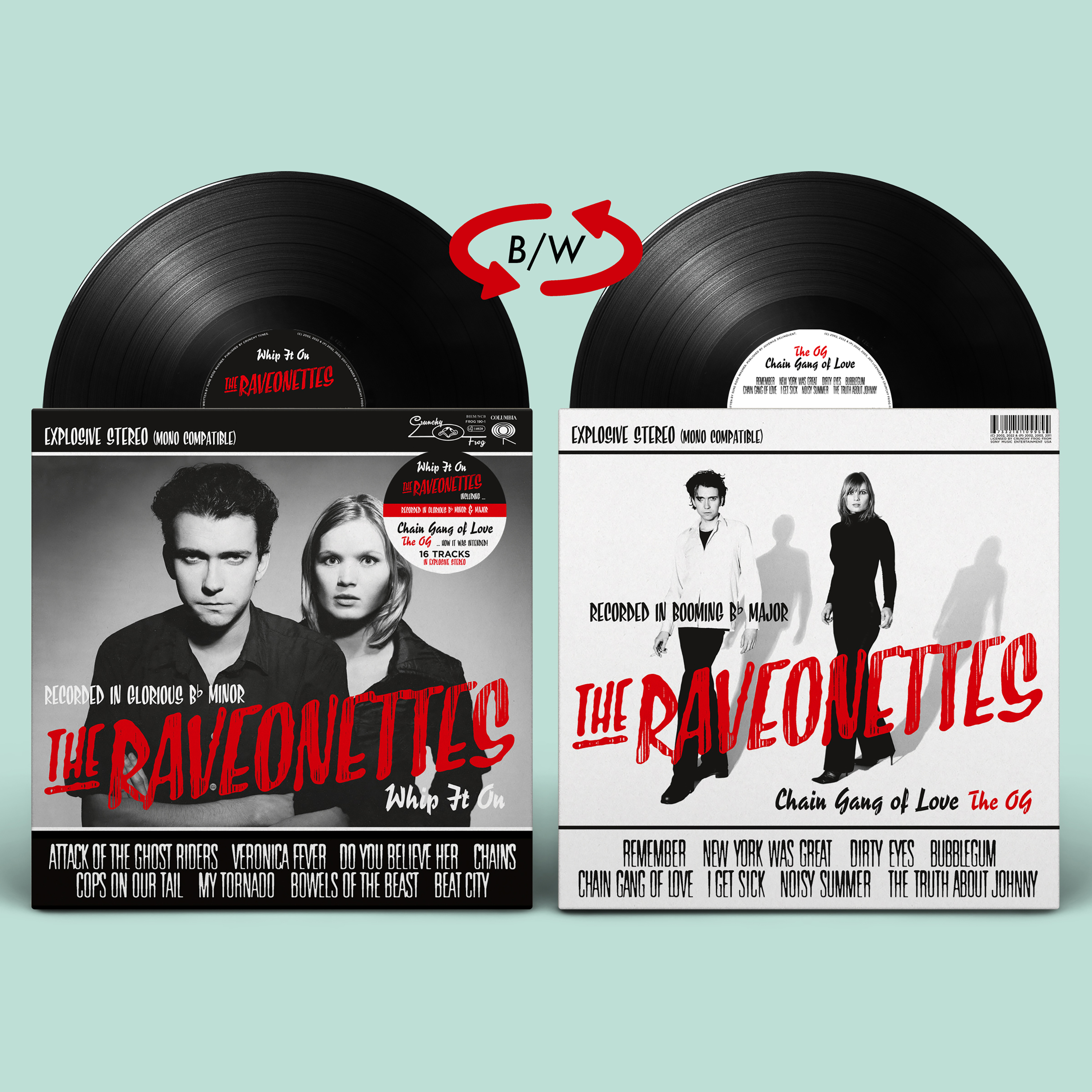 RAVEONETTES THE - WHIP IT ON / CHAIN GANG OF LOVE - THE OG (Vinyl)