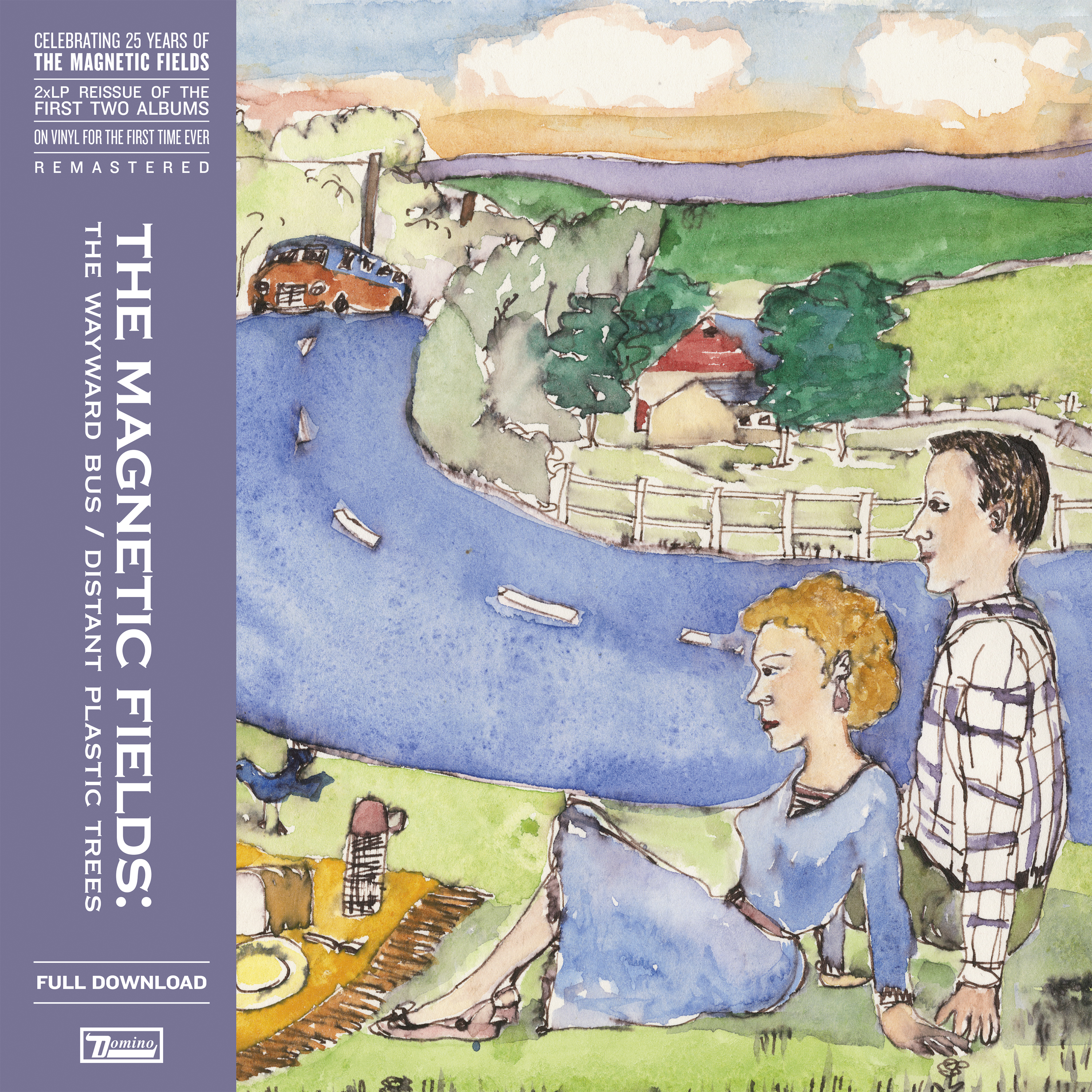 MAGNETIC FIELDS THE - THE WAYWARD BUS / DISTANT PLASTIC TREES (Vinyl)