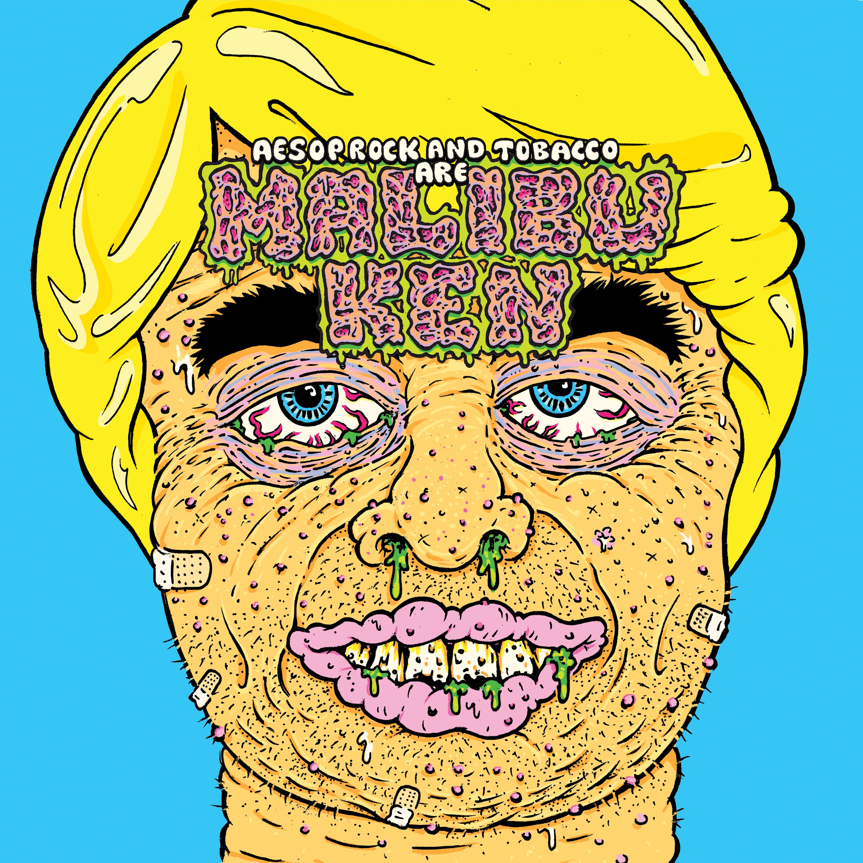 AESOP ROCK & TOBACCO - MALIBOU KEN (CUSTOM LIGHT BLUE VINYL) (Vinyl)