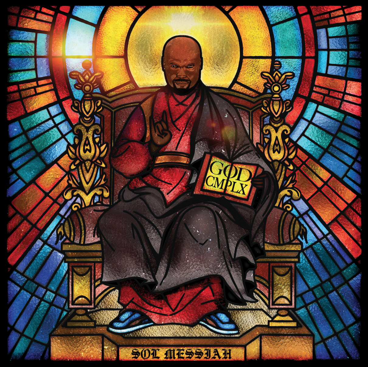 SOL MESSIAH - GOD CMPLX (RED & BLACK MARBLED VINYL/BLUE & BLACK MARBLED VINYL) (Vinyl)