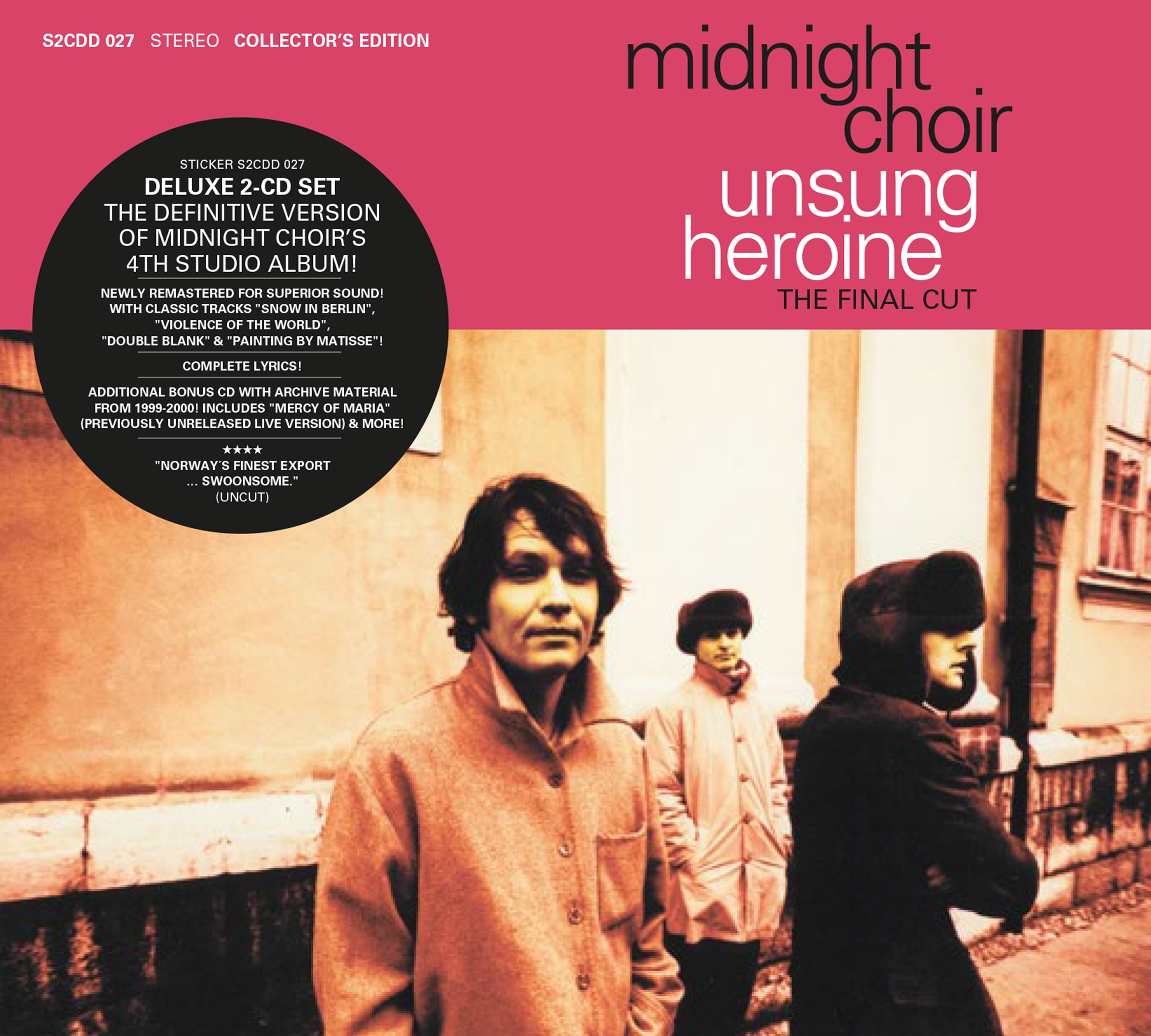 MIDNIGHT CHOIR - UNSUNG HEROINE COLLECTOR'S EDITION: THE FINAL CUT (CD)