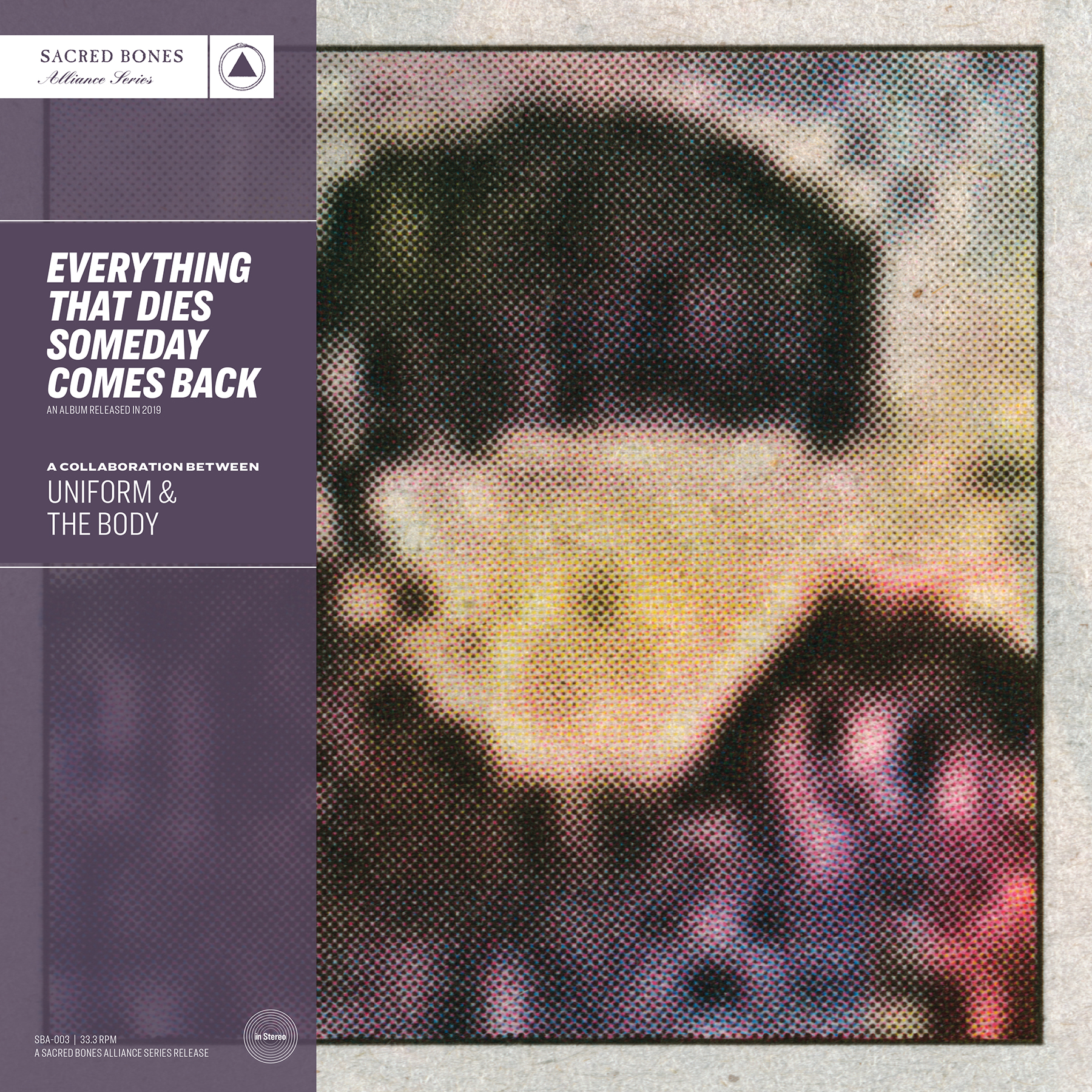 UNIFORM & THE BODY - EVERYTHING THAT DIES SOMEDAY COMES BACK (SB 15 YEAR EDITION SILVER VINYL) (Vinyl)