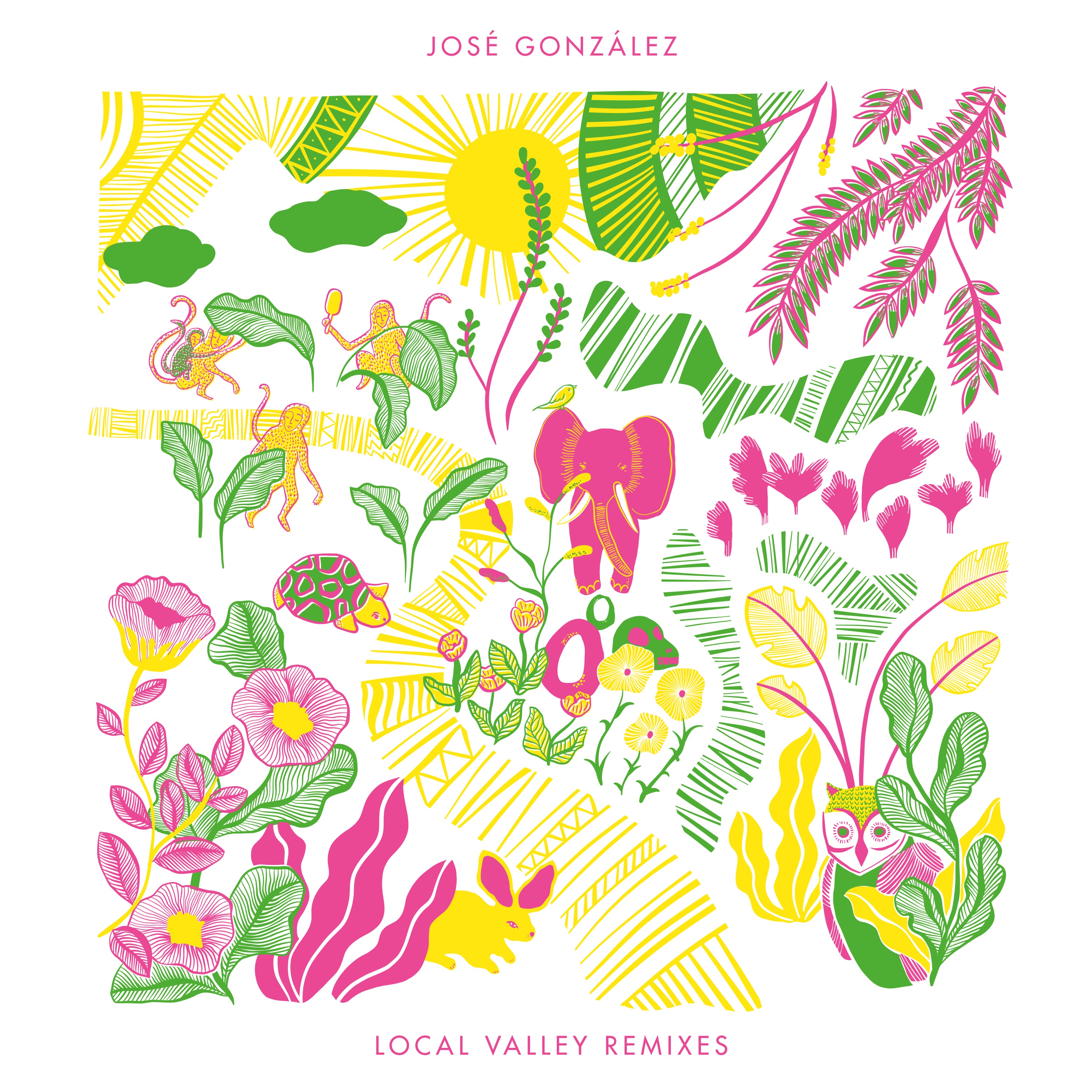 JOSÉ GONZÁLEZ - LOCAL VALLEY REMIXES (RSD 2023 LTD YELLOW VINYL) (Vinyl)