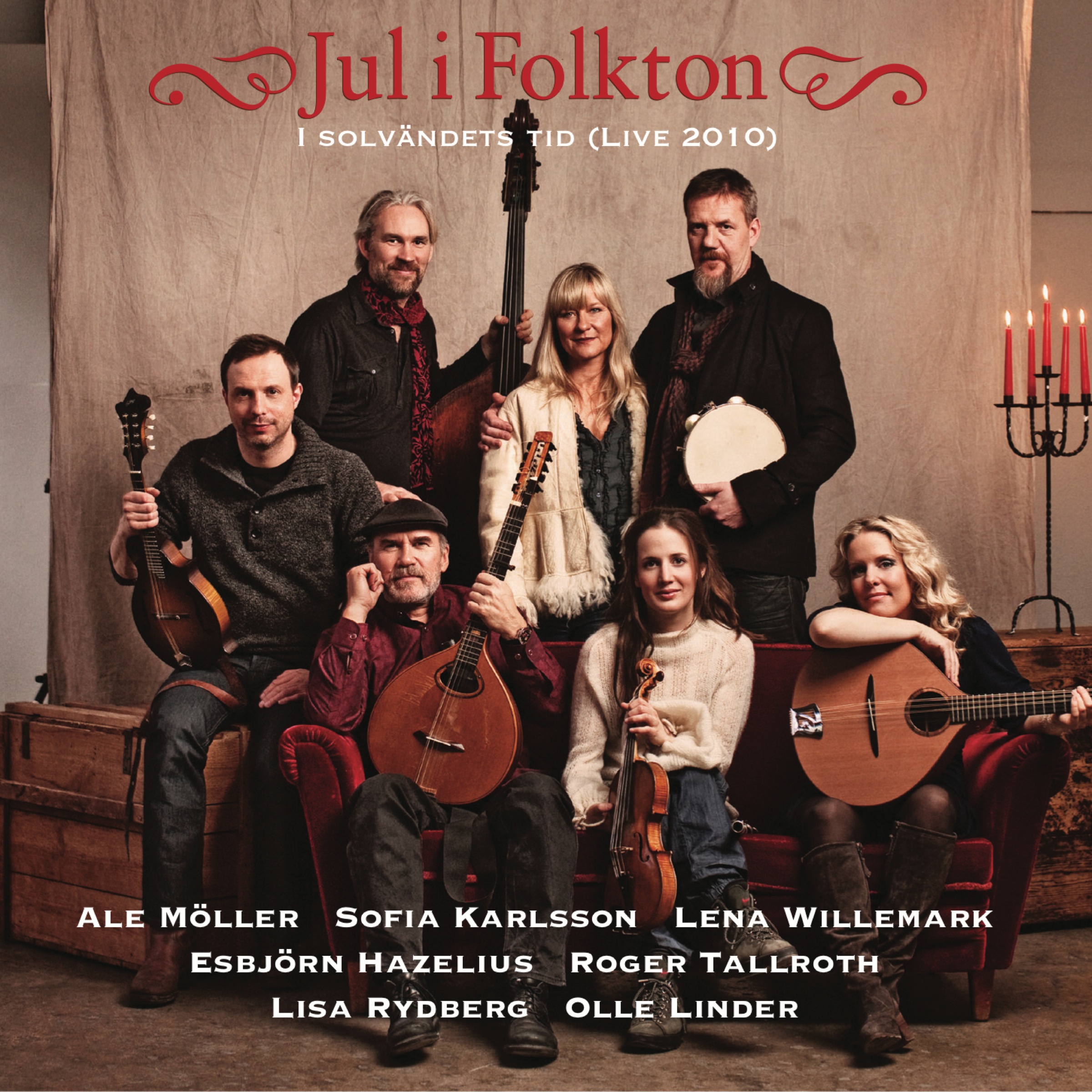 VARIOUS ARTISTS - JUL I FOLKTON - I SOLVÄNDETS TID (LIVE 2010) (CD)