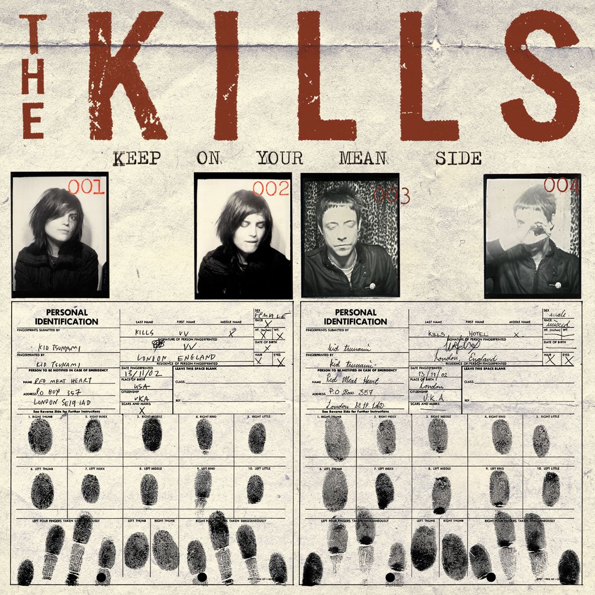 KILLS THE - KEEP ON YOUR MEAN SIDE (Vinyl)