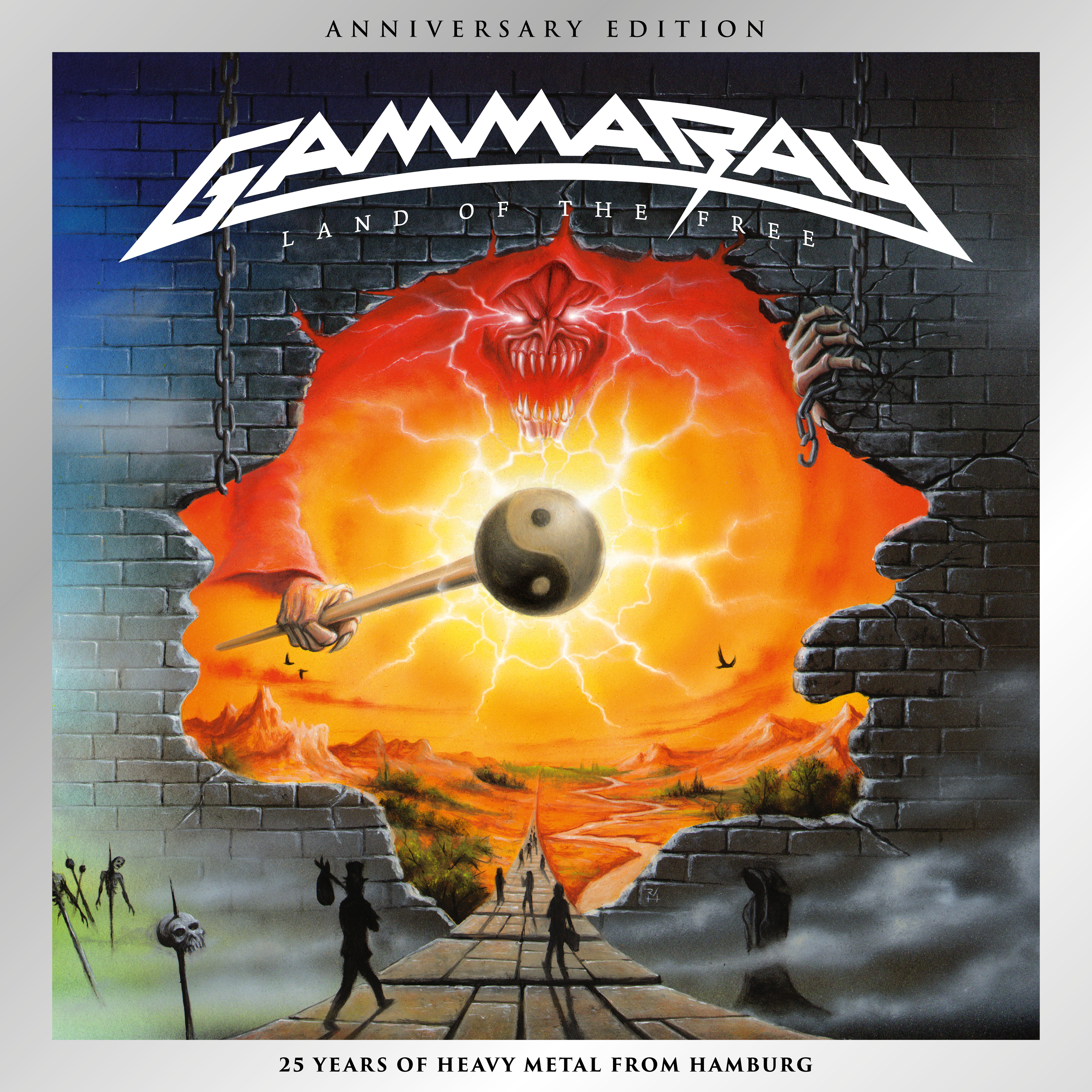 Gamma Ray - Land of the Free (2017 reissue) - 2xCD