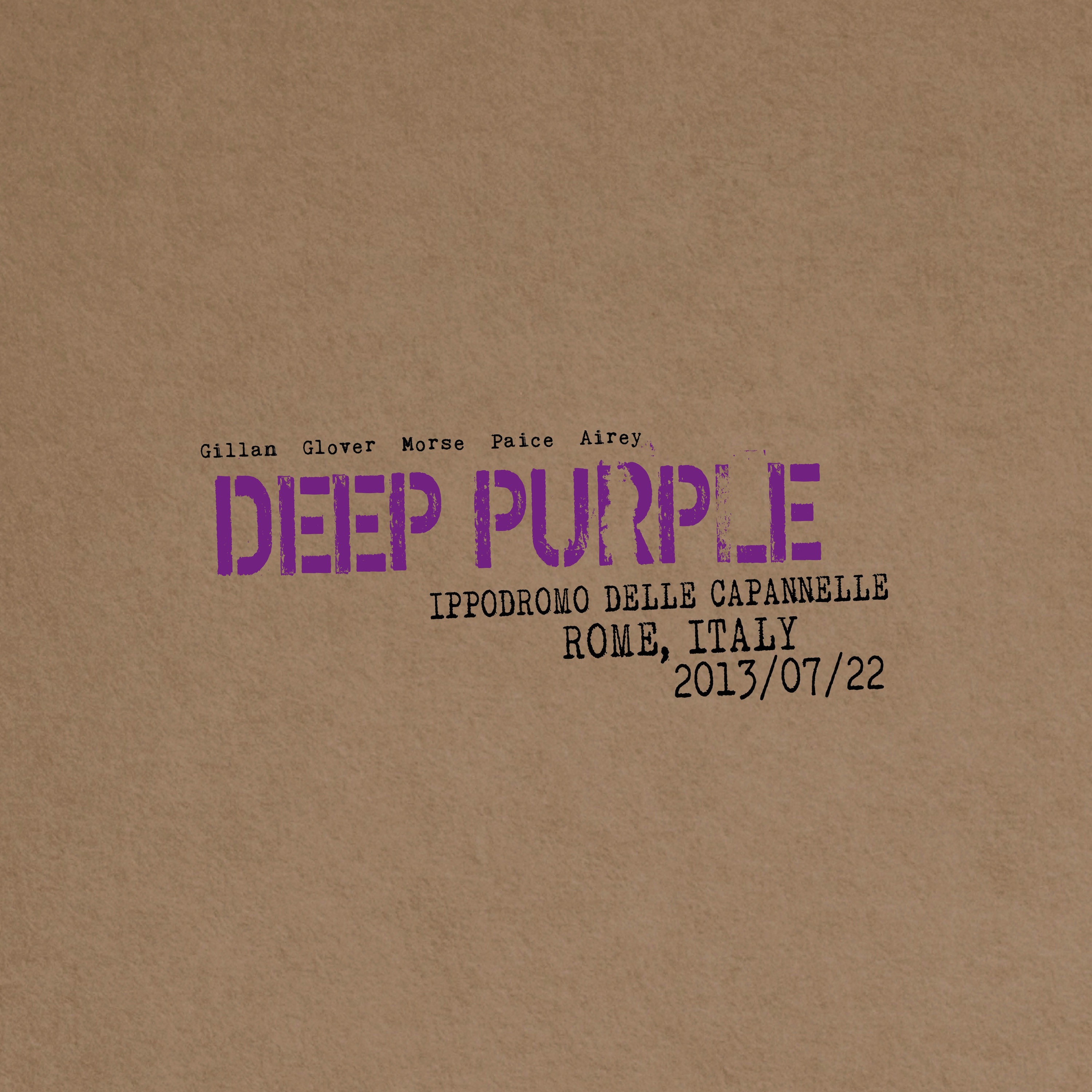 Deep Purple - Live In Rome 2013 (Ltd ed numbered - 2xCD