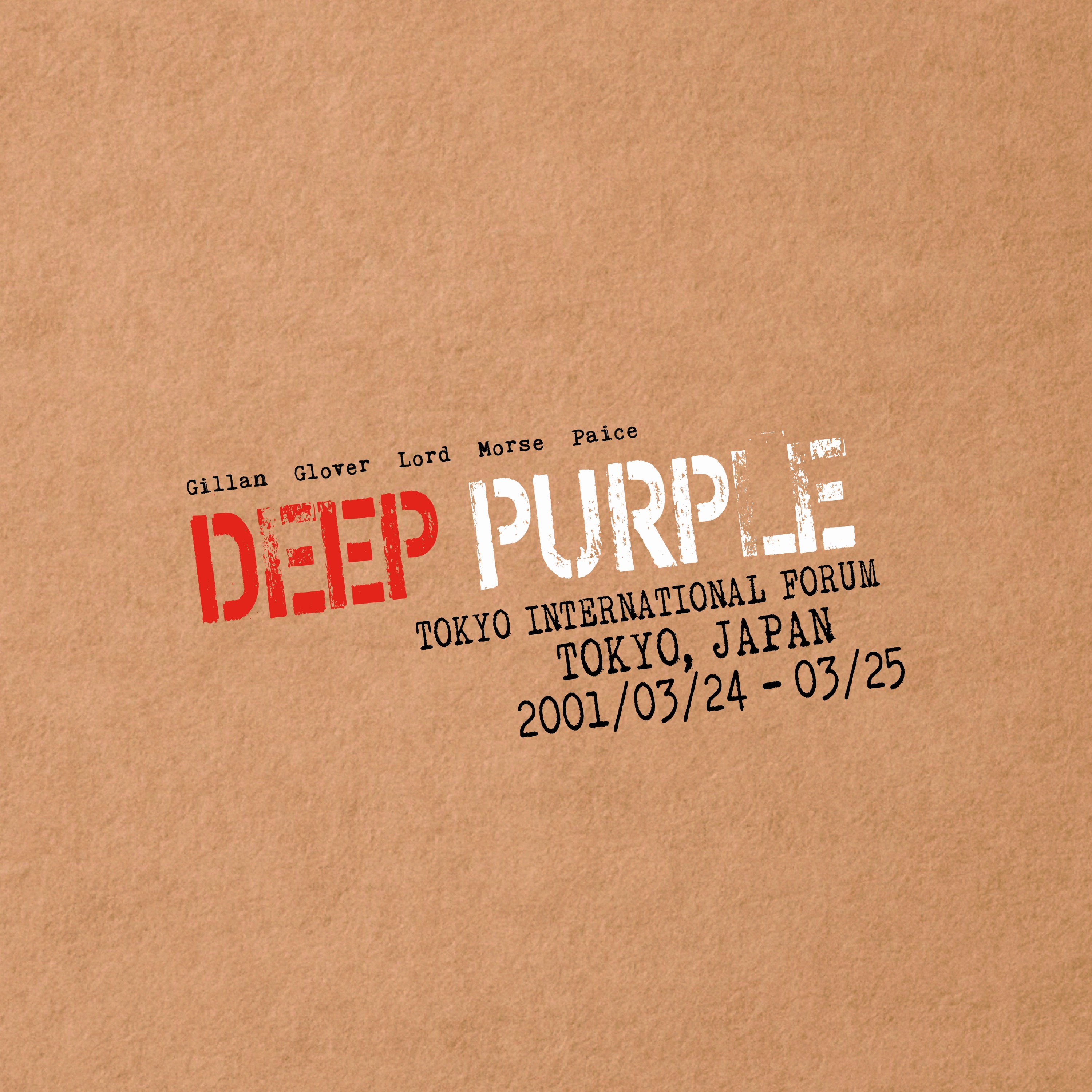 Deep Purple - Live In Tokyo 2001 (clear + red vin