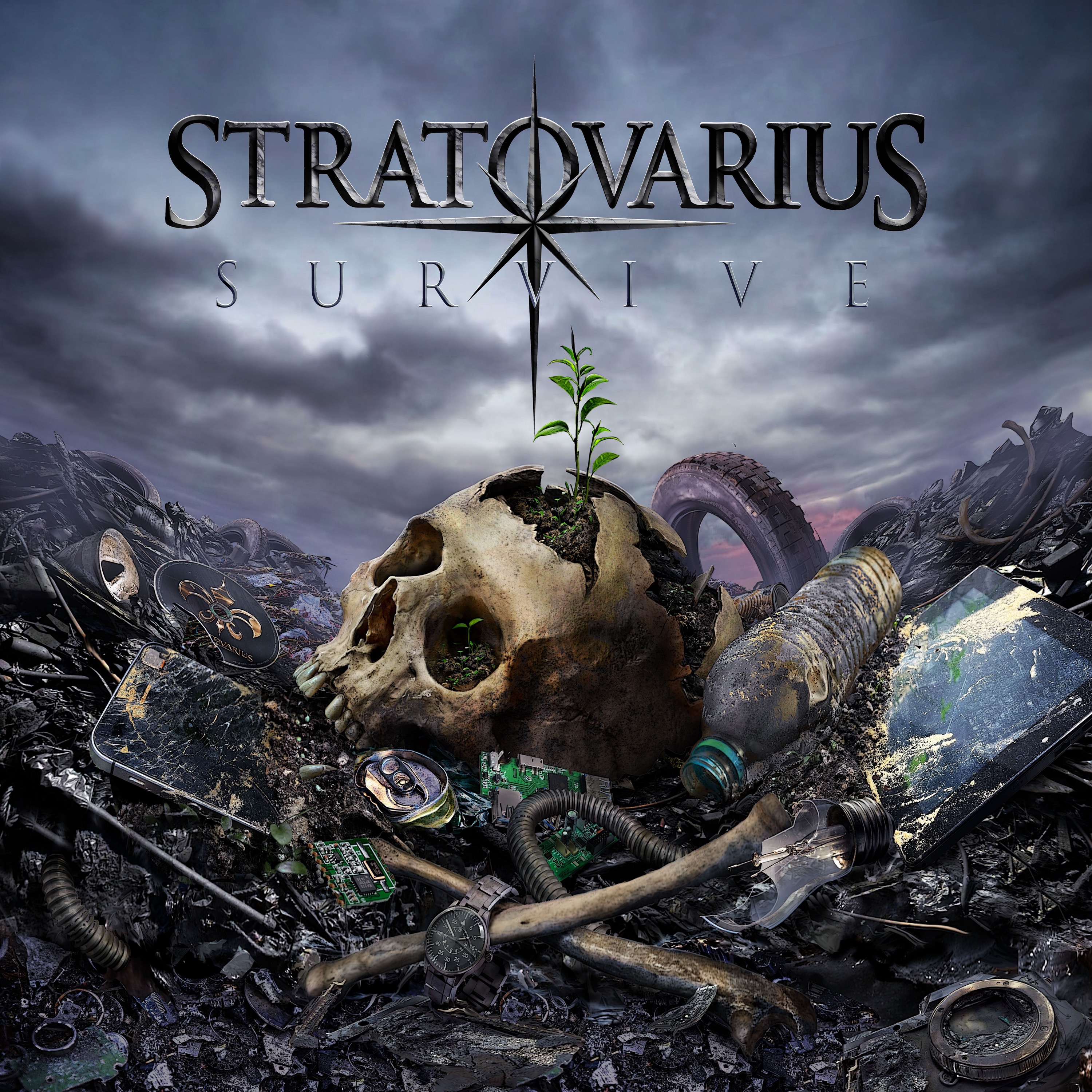 Stratovarius - Survive (violet transparent)