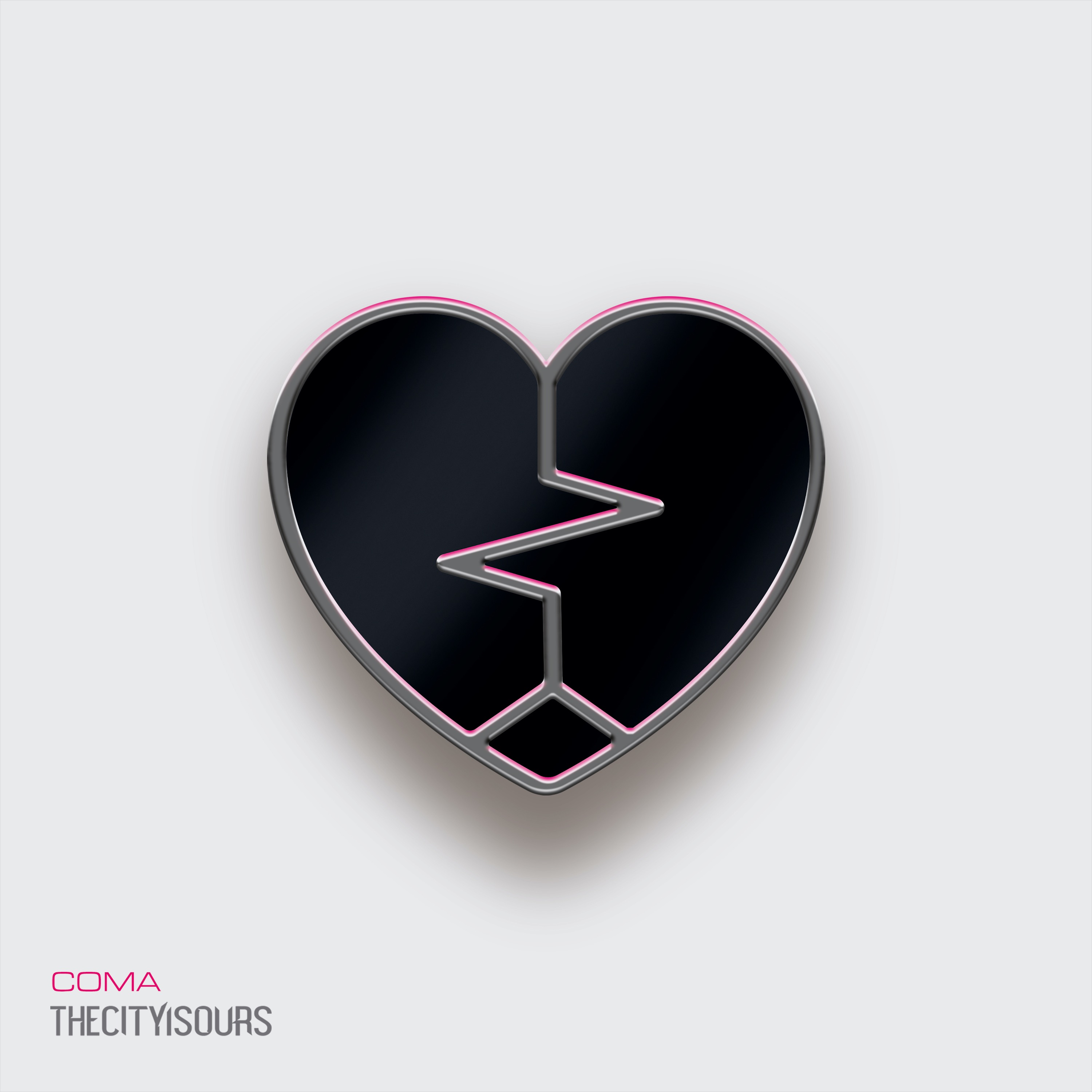 TheCityIsOurs - Coma (pink/white marbled)