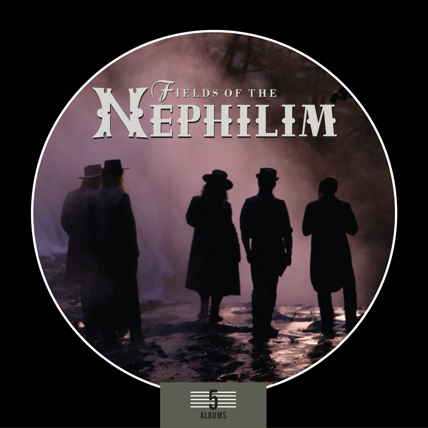 Fields Of The Nephilim - 5 Albums Box Set - 5xCD