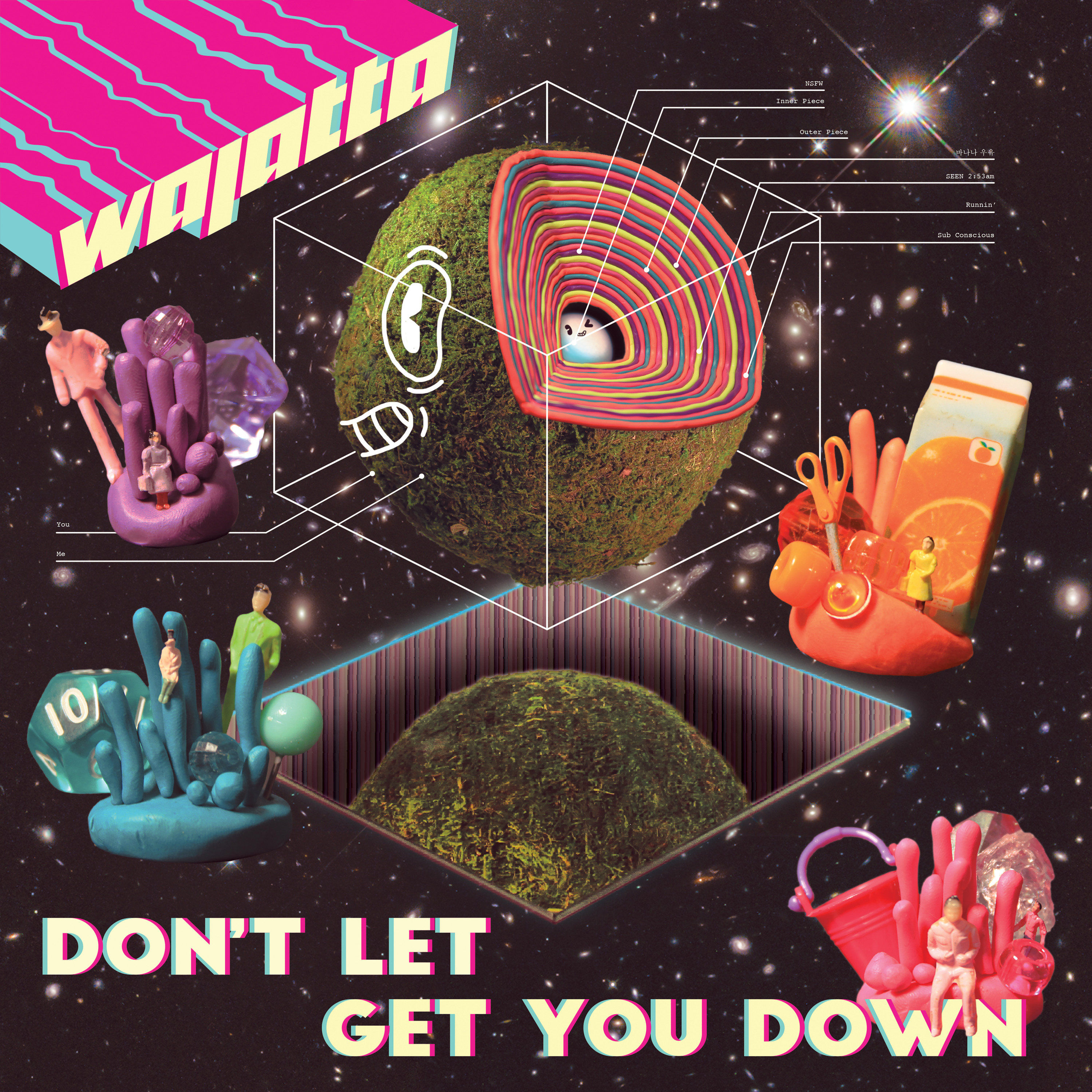 Wajatta - Don't Let Get You Down - CD