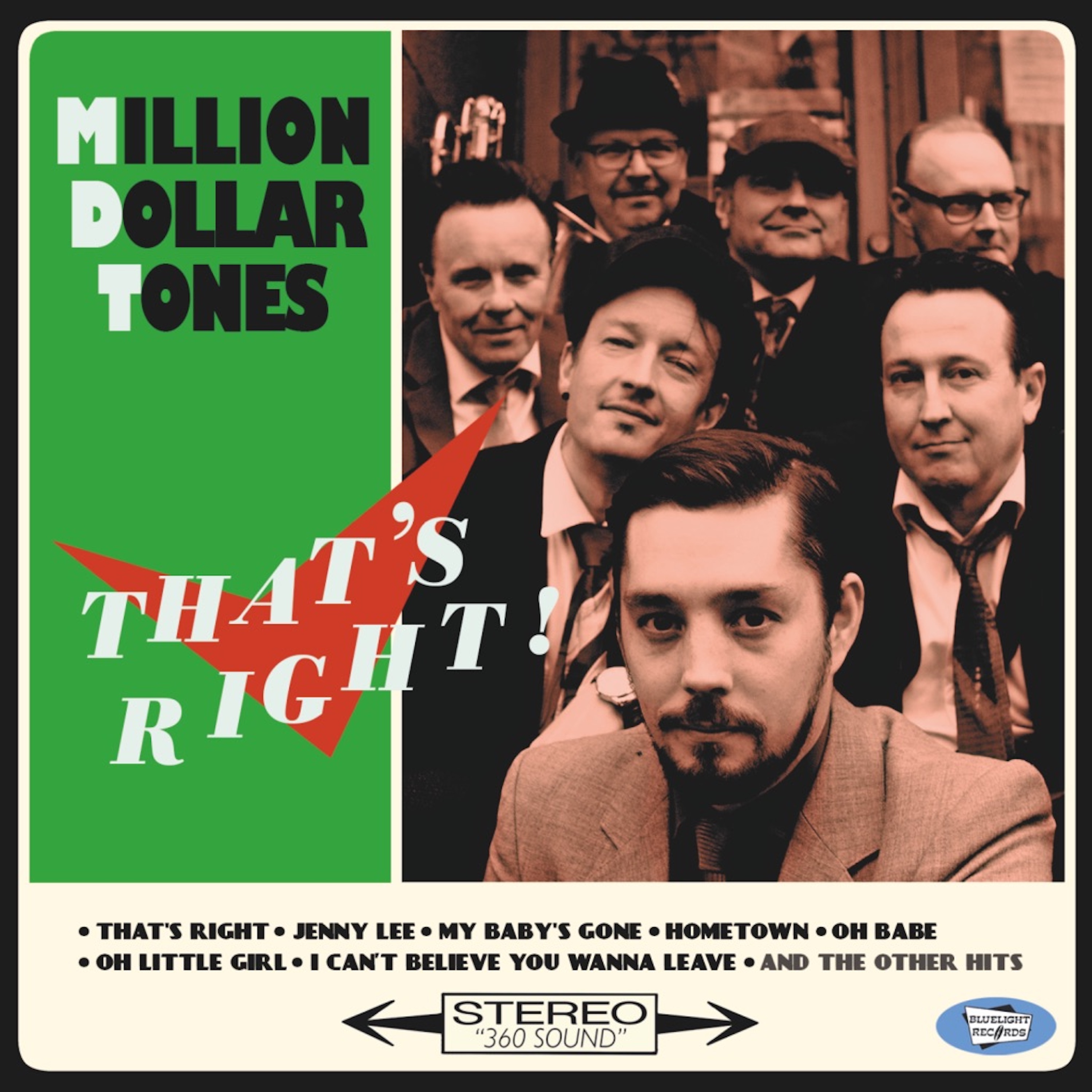 Million Dollar Tones - That's Right! - CD