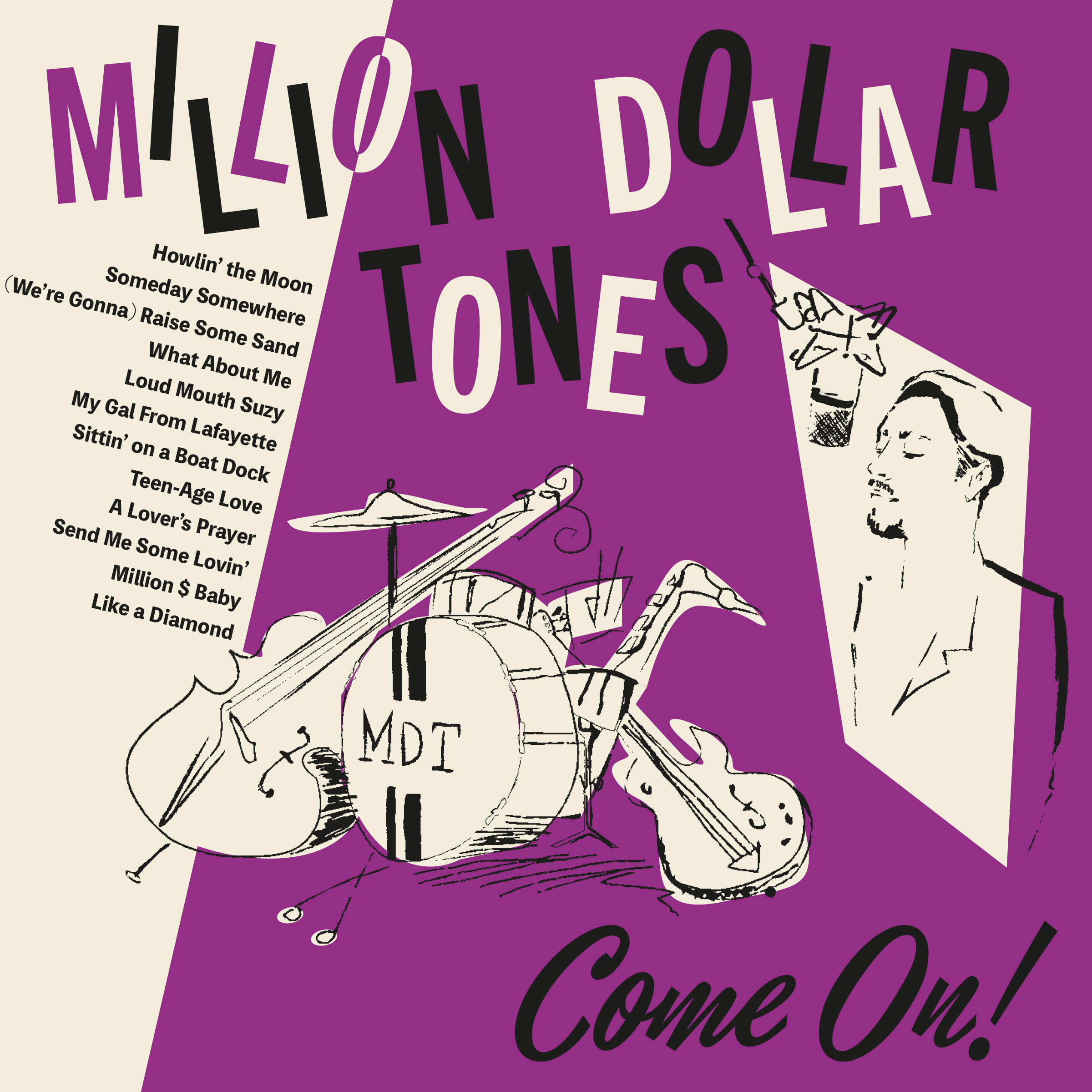 Million Dollar Tones - Come On! - CD