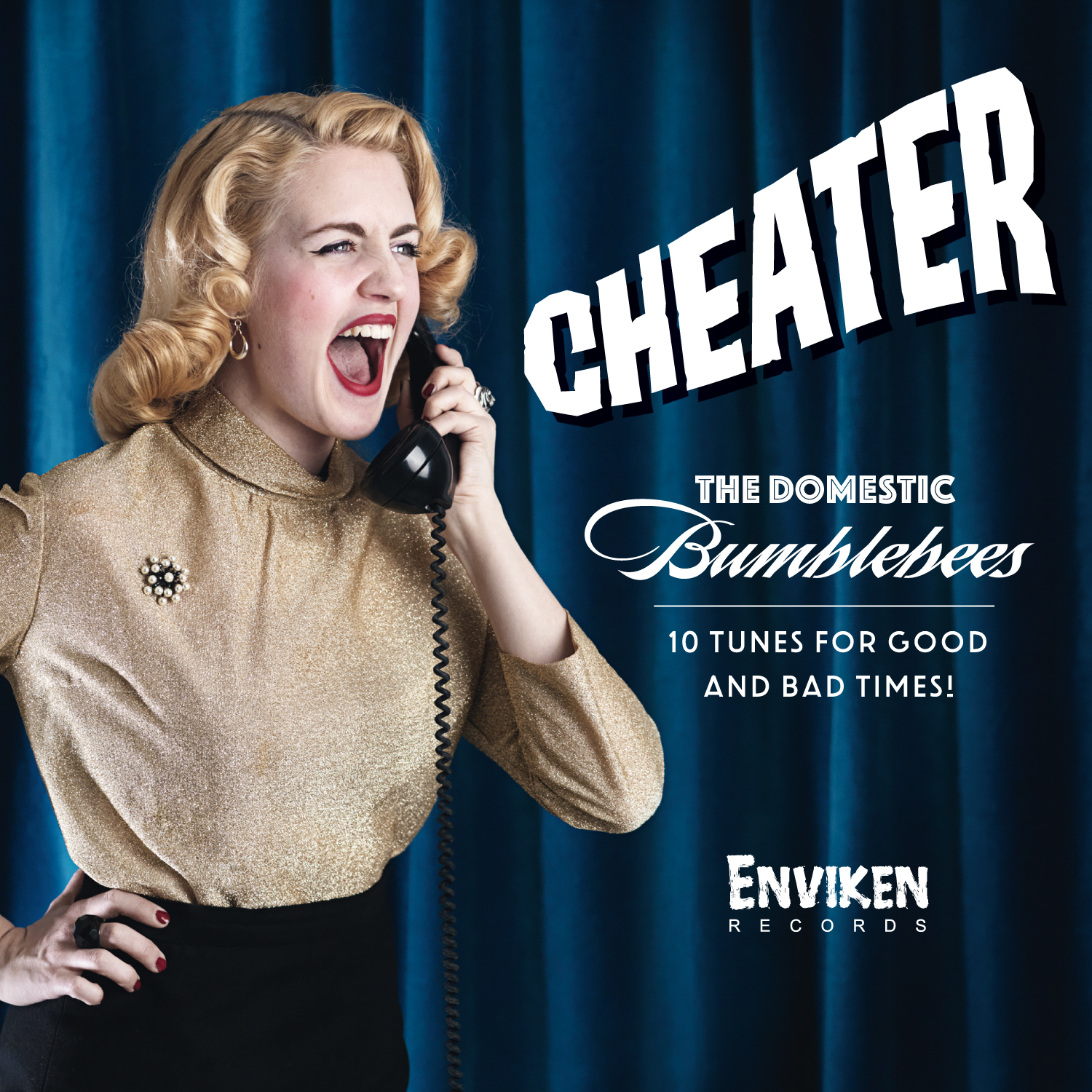 The Domestic Bumblebees - Cheater - CD