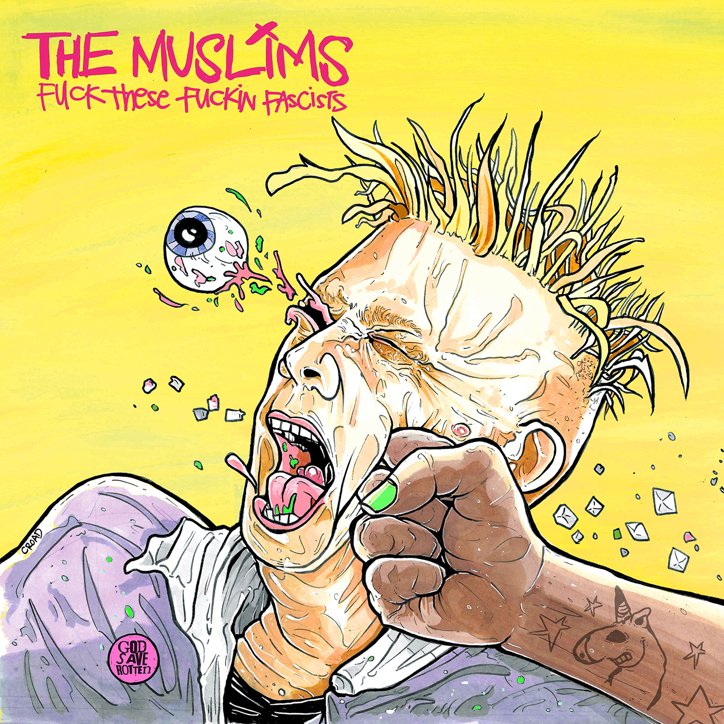The Muslims - Fuck These Fuckin Fascists - CD