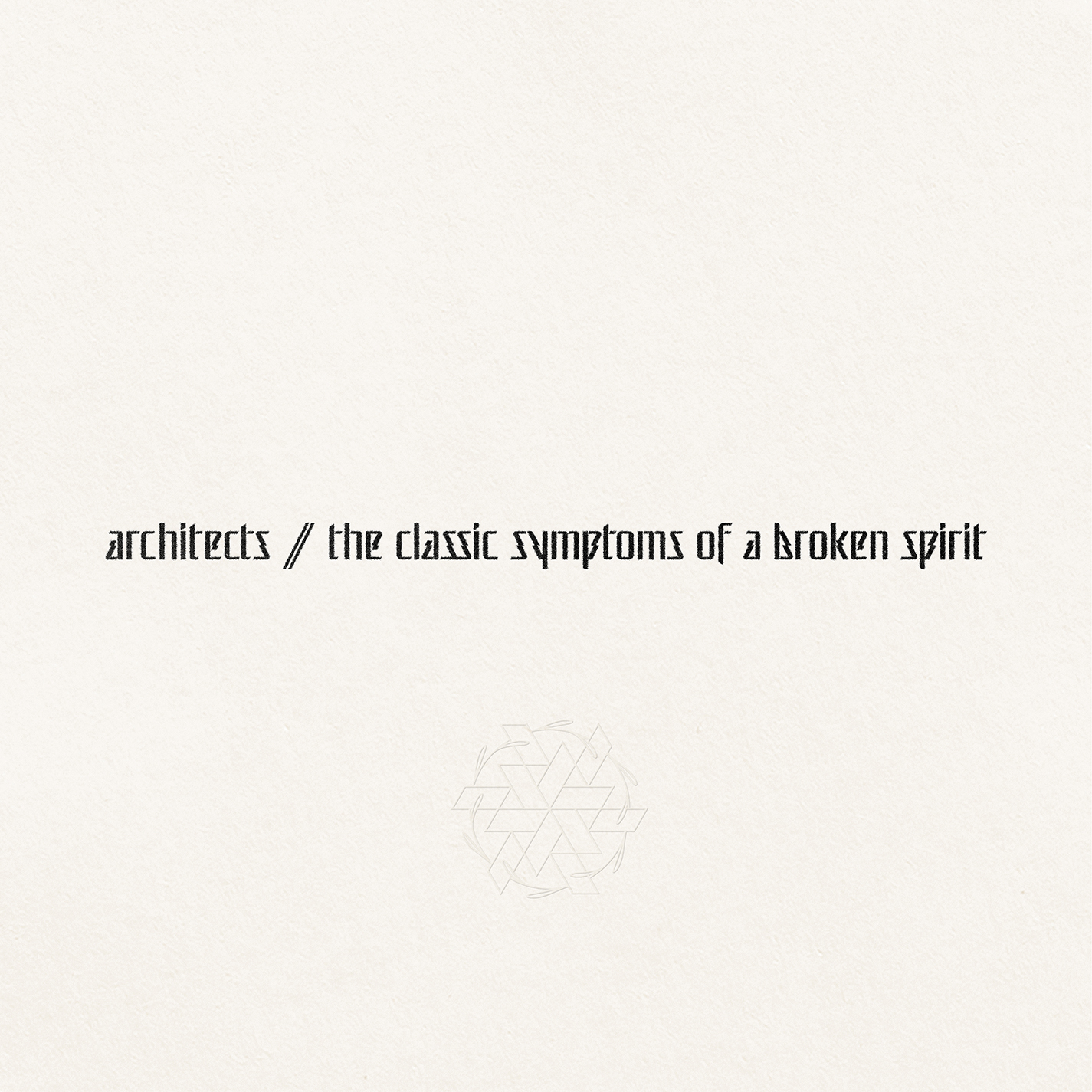 Architects - the classic symptoms of a broken sp - CD