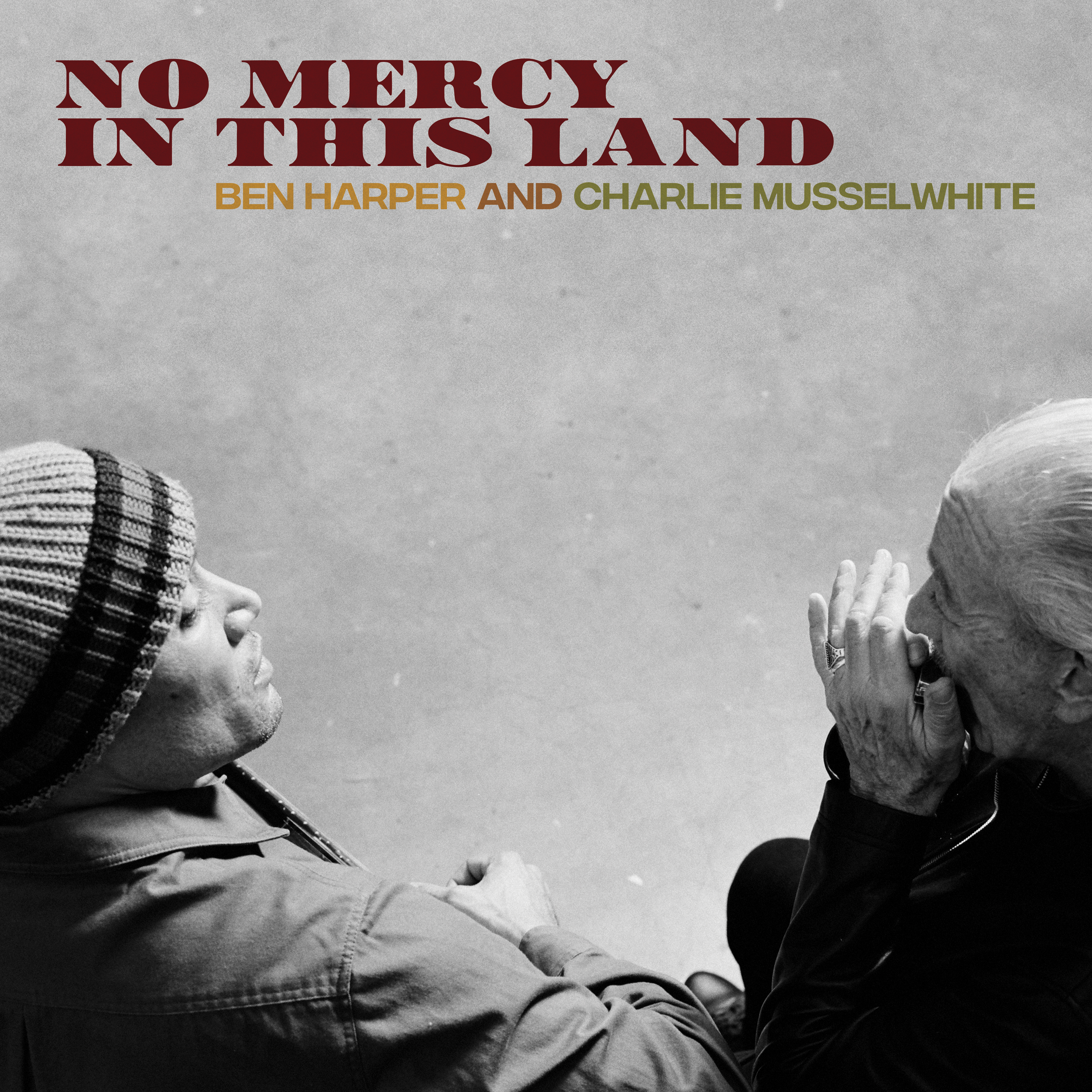 Ben Harper and Charlie Musselwhite - No Mercy In This Land (Blue vinyl)