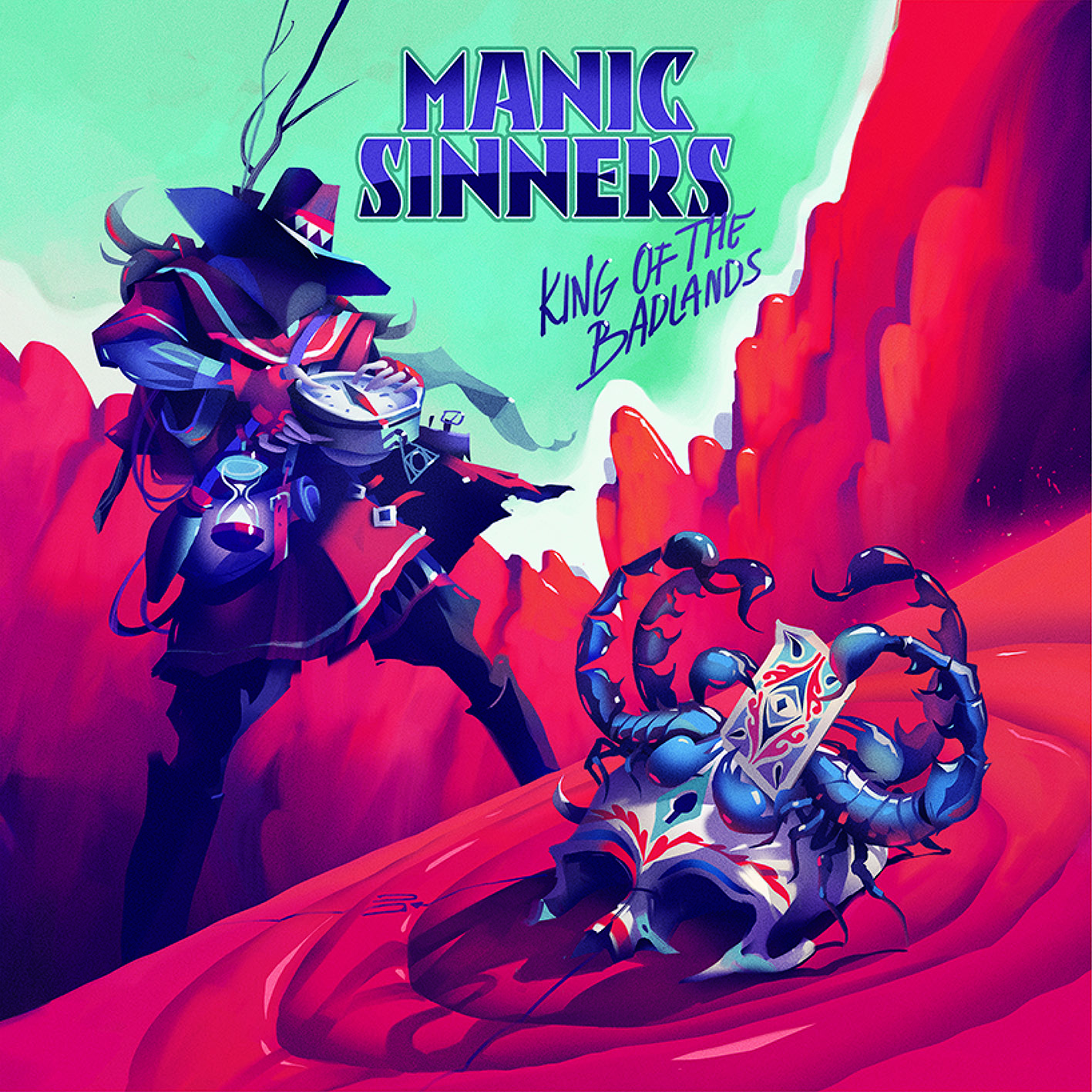 Manic Sinners - King Of The Badlands - CD