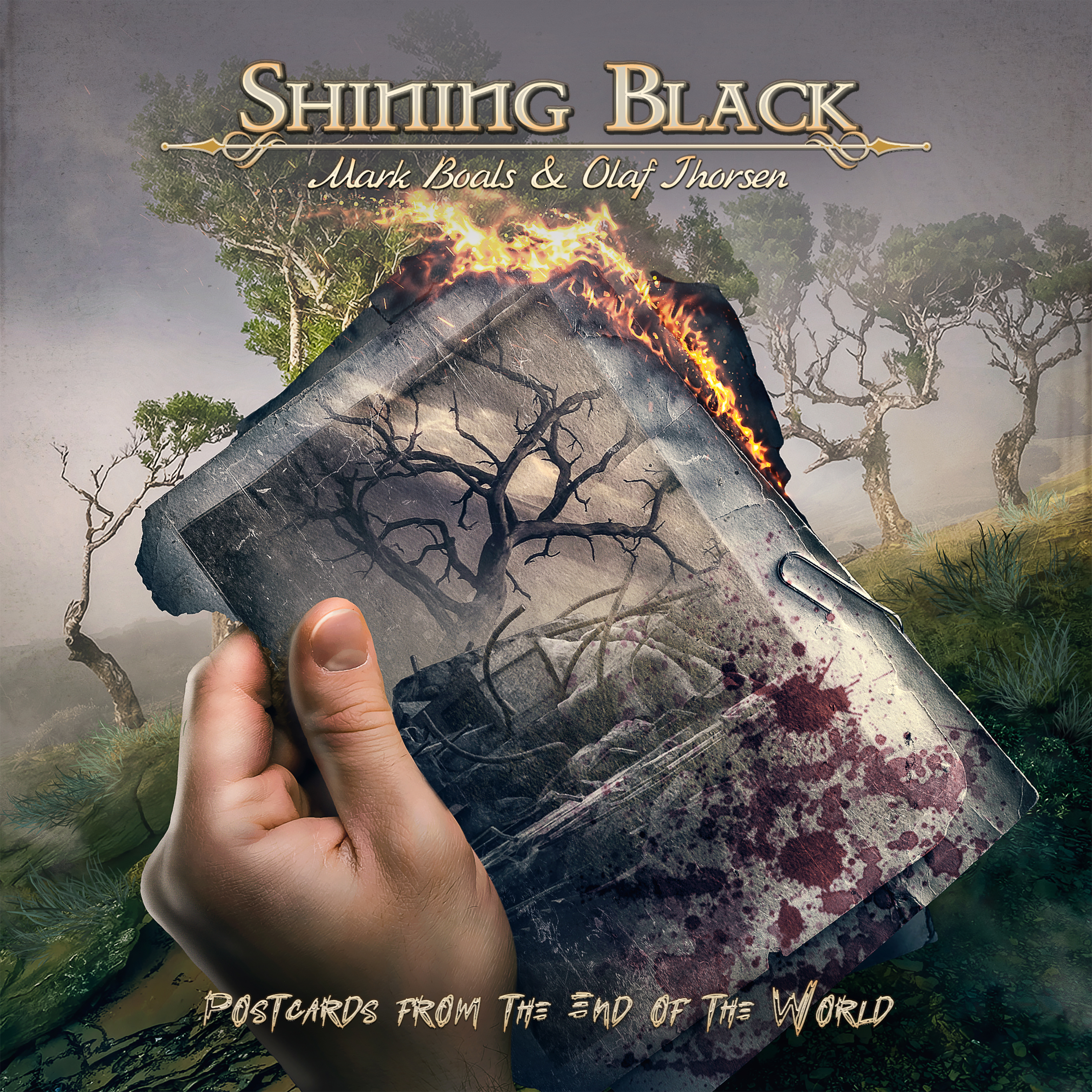 Shining black ft. Boals & Thorsen - Postcards From The End Of The World - CD