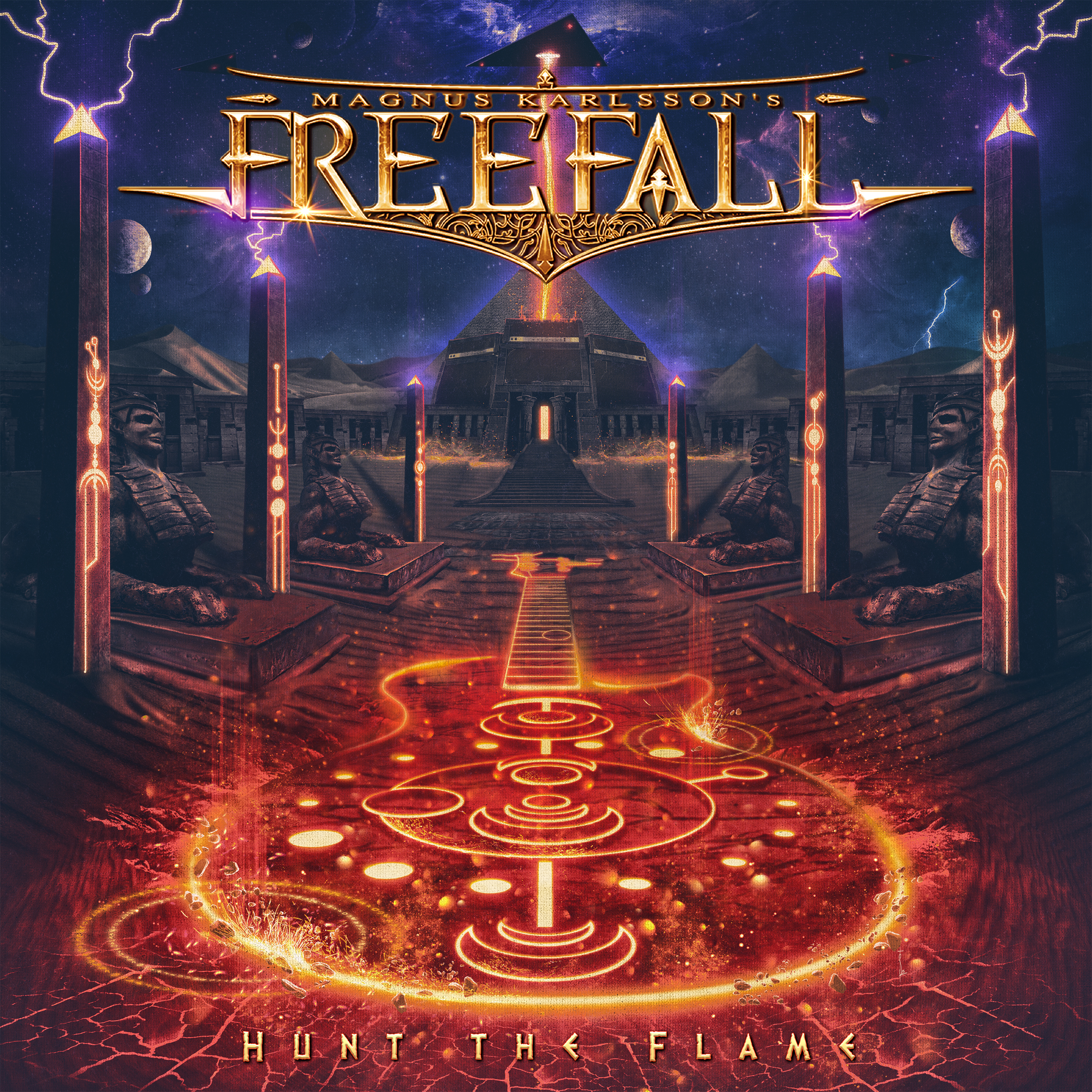 Magnus Karlsson's Free Fall - Hunt The Flame - CD