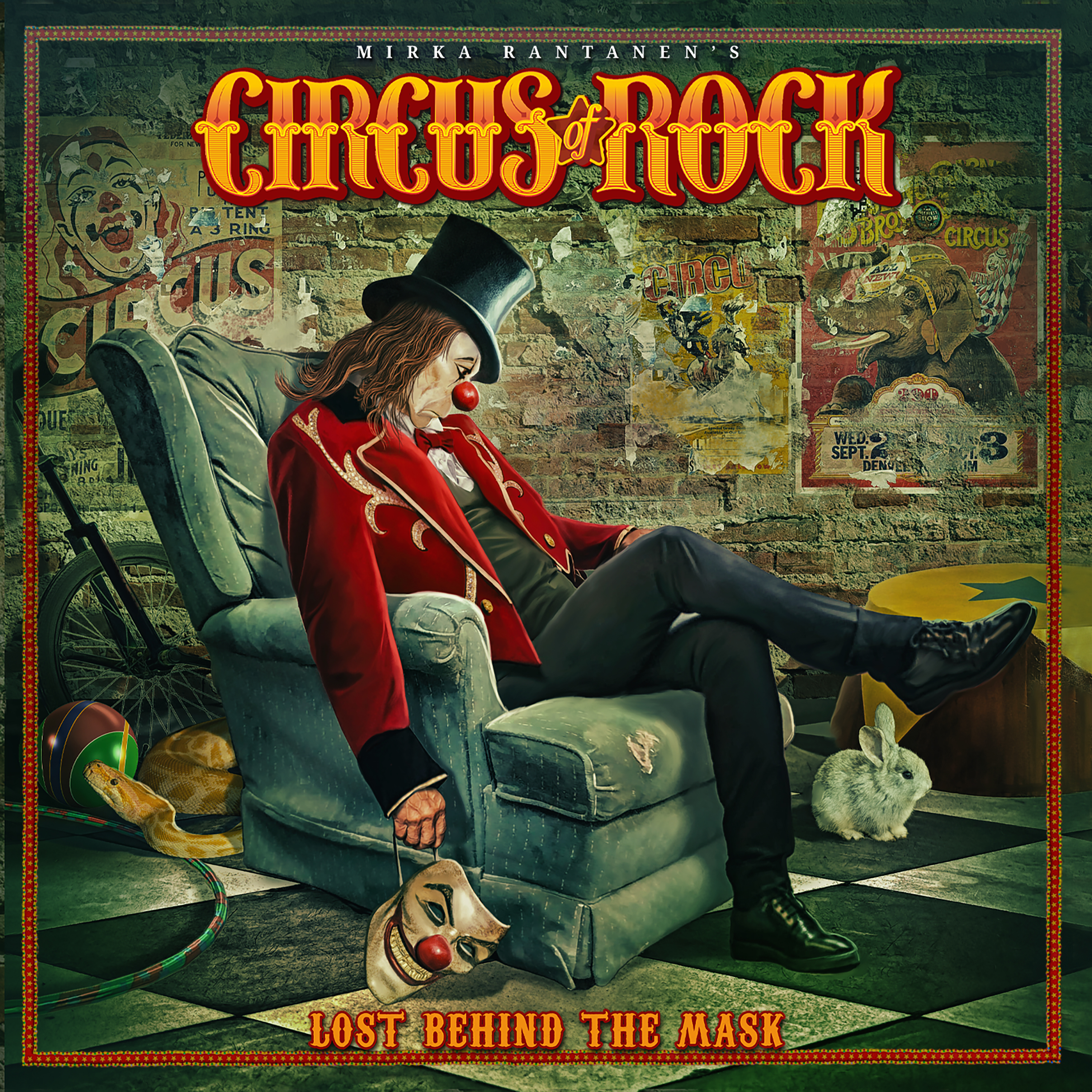 Circus Of Rock - Lost Behind The Mask - CD