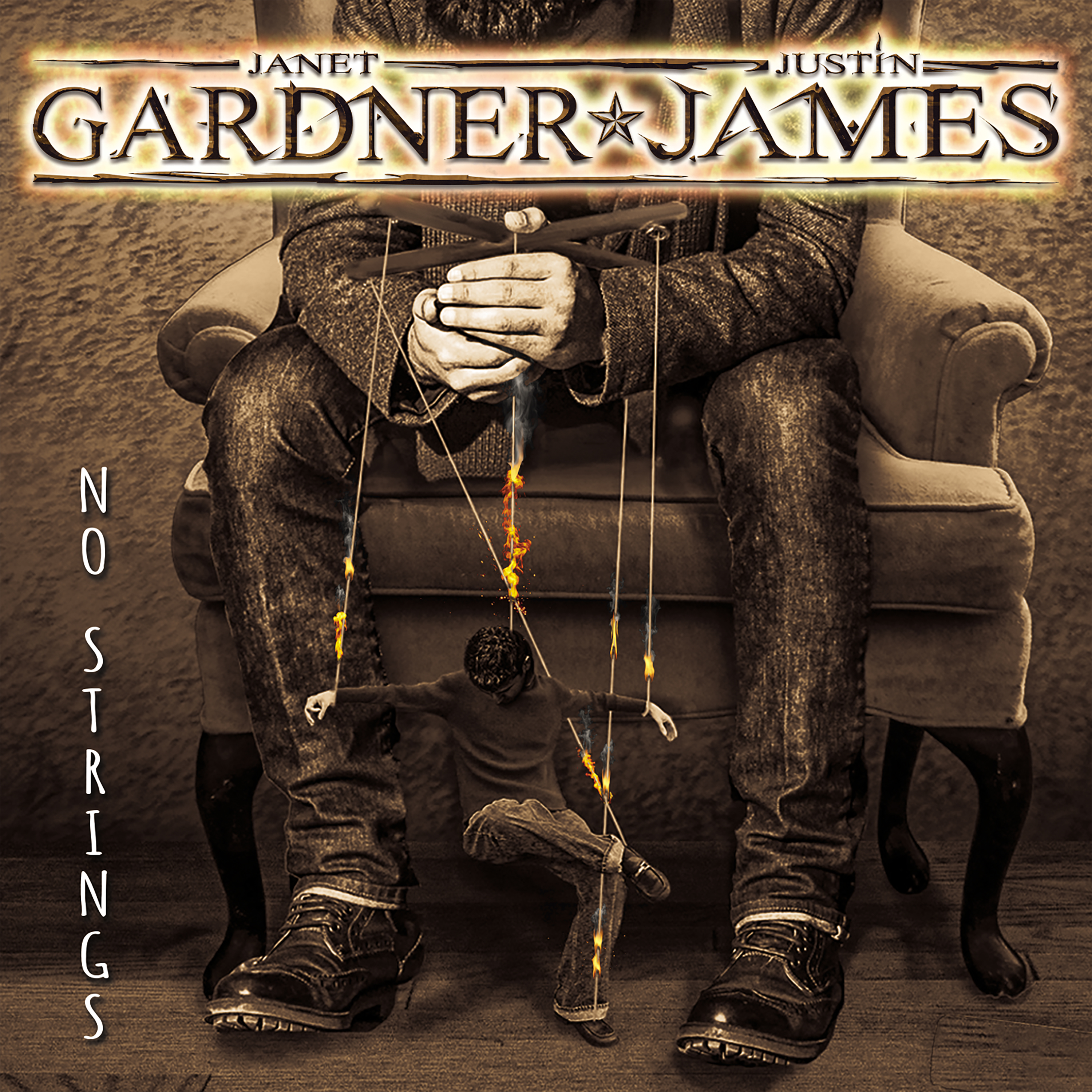 Gardner-James - No Strings - CD