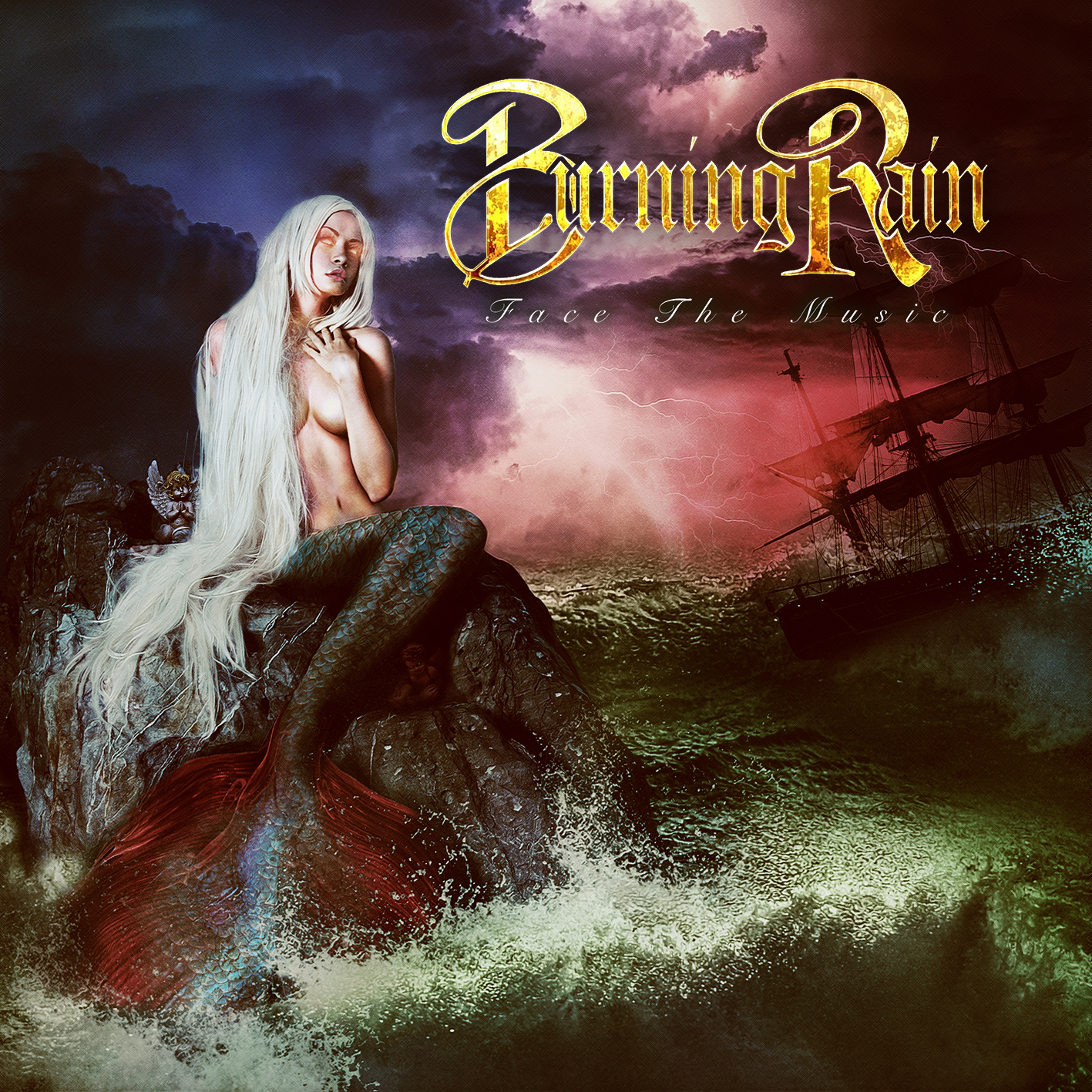 Burning Rain - Face The Music - CD