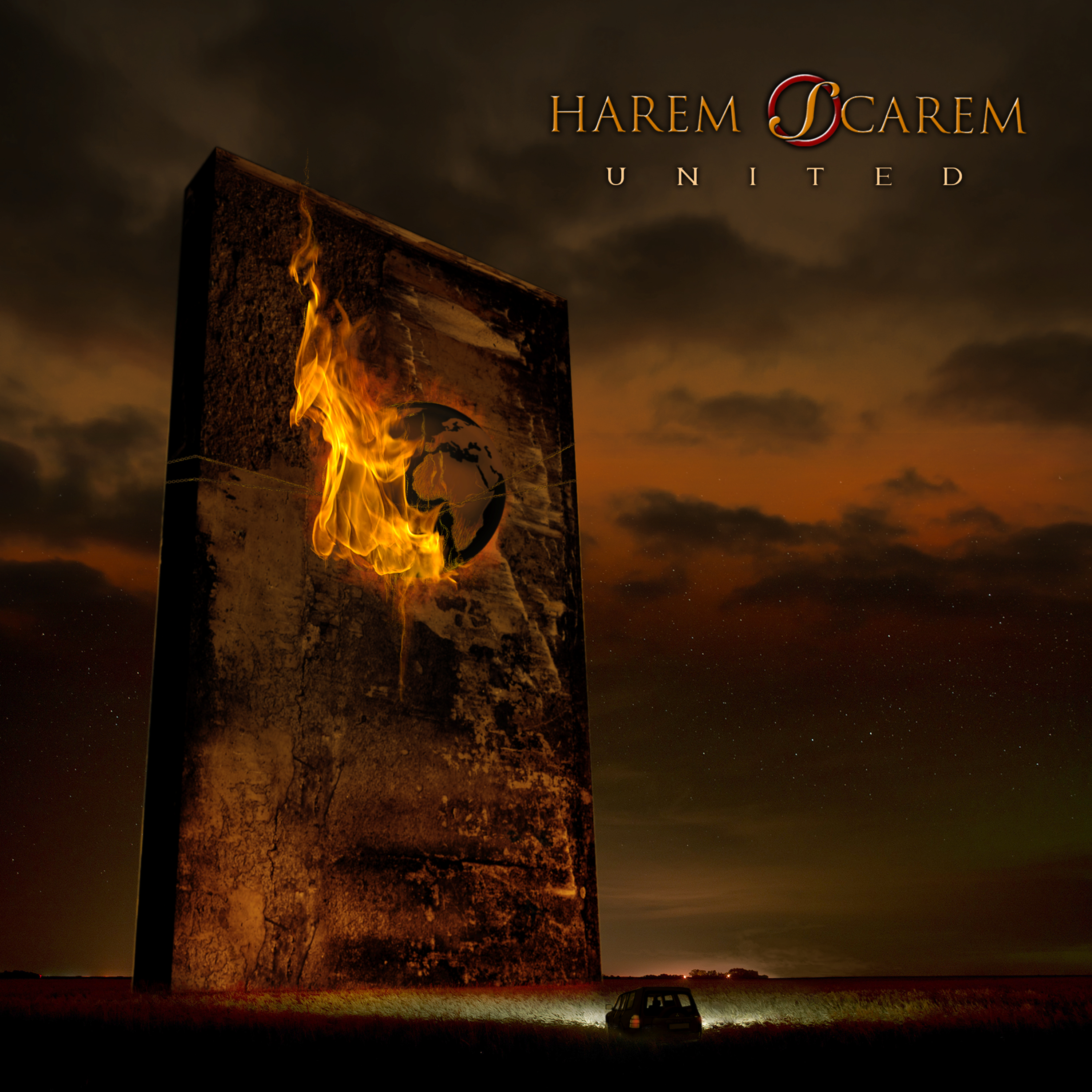 Harem Scarem - United (orange vinyl)