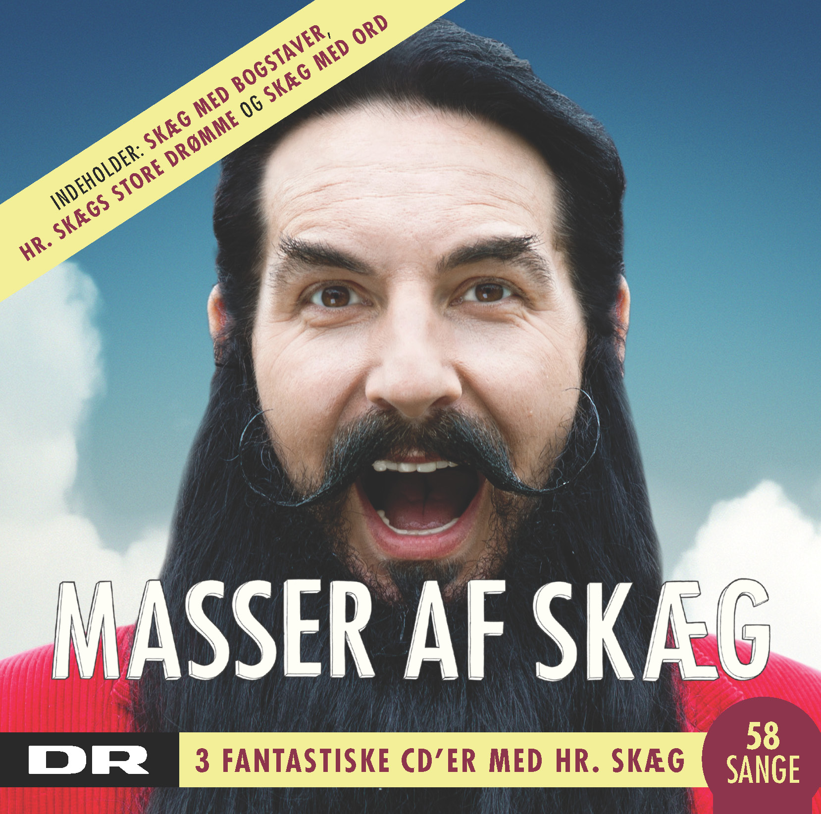 Hr. Skæg - Masser Af Skæg - 3xCD
