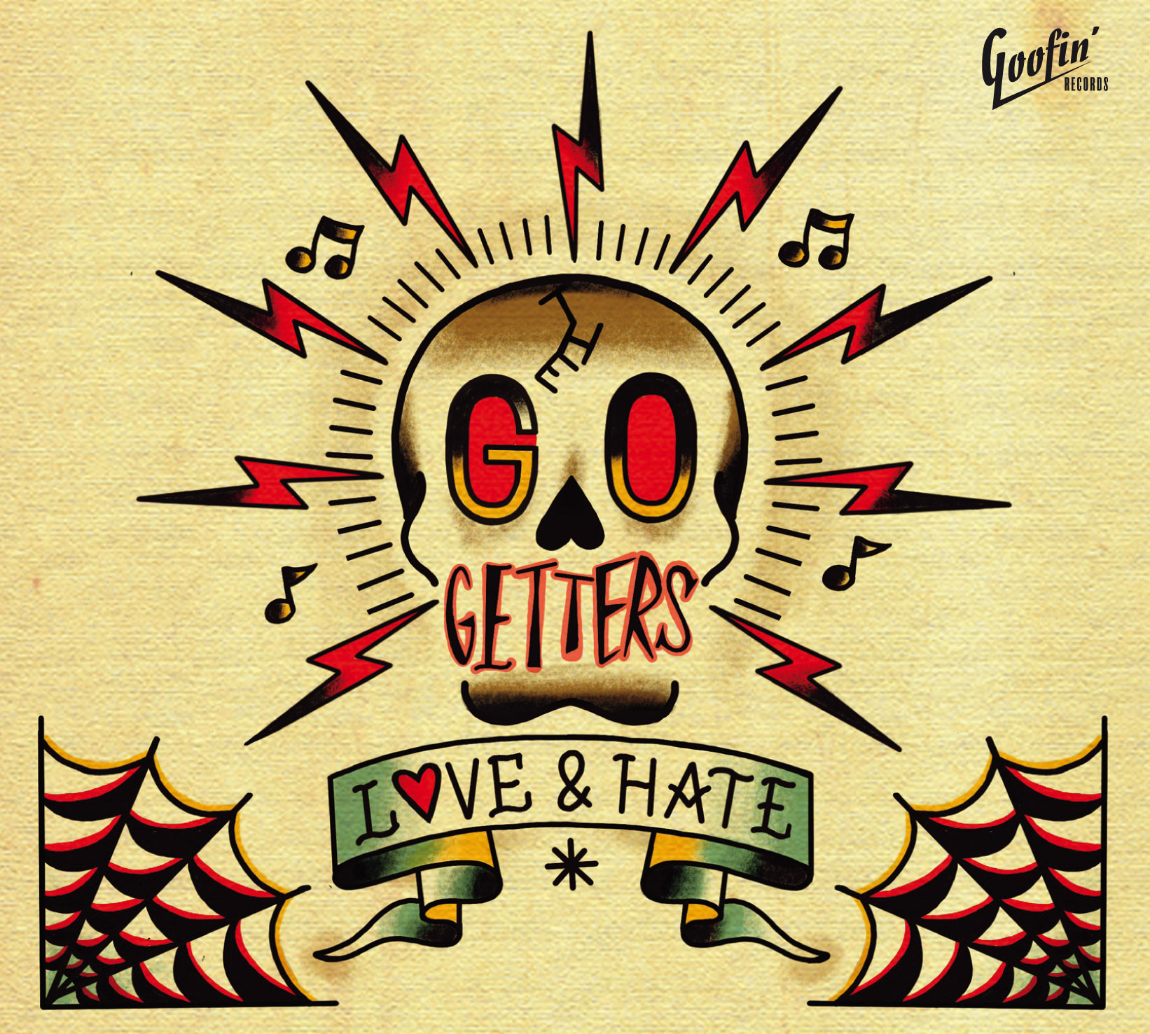 The Go Getters - Love & Hate - CD