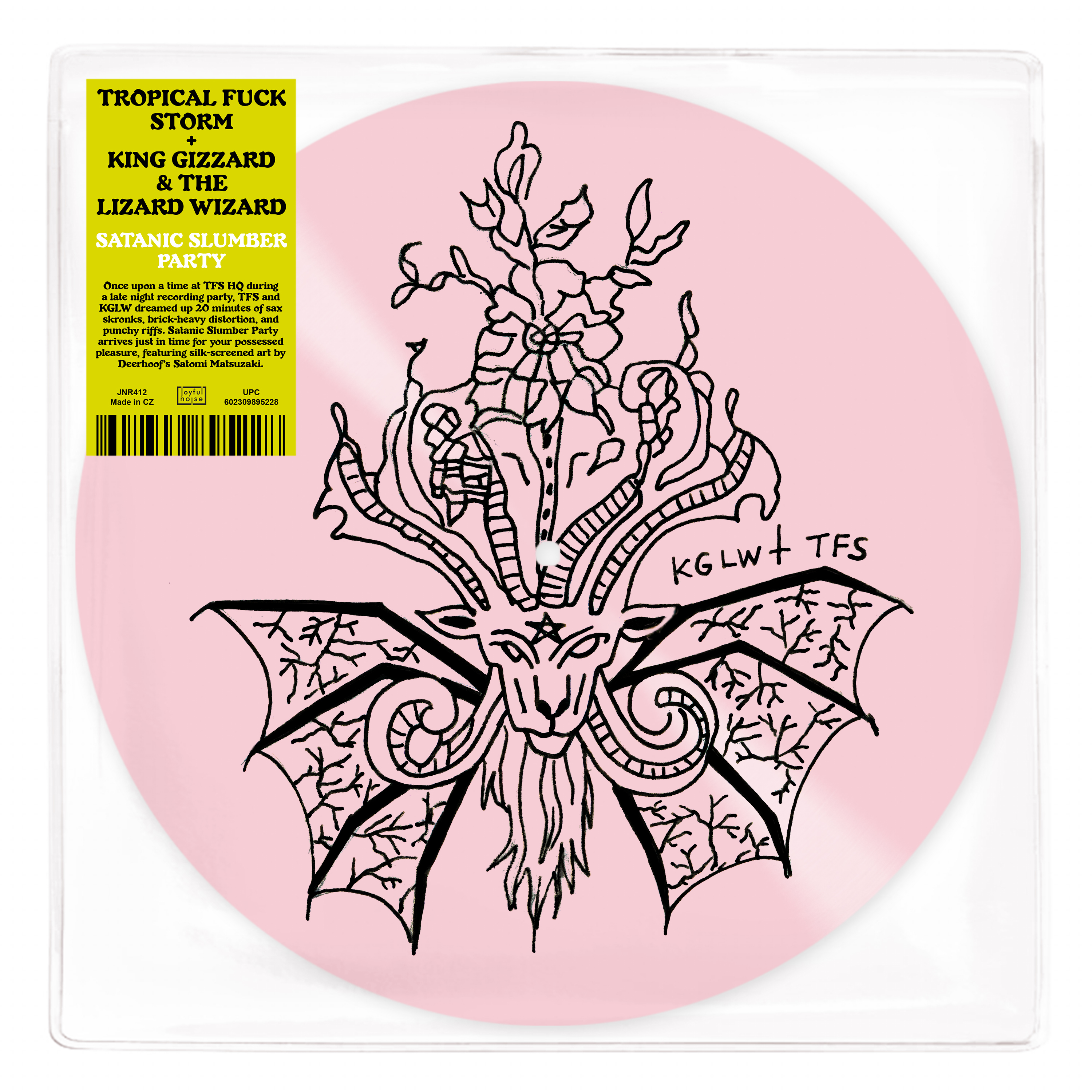 Tropical Fuck Storm & King Gizzard & The Lizard Wizard - Satanic Slumber Party (Ltd Pink Sil