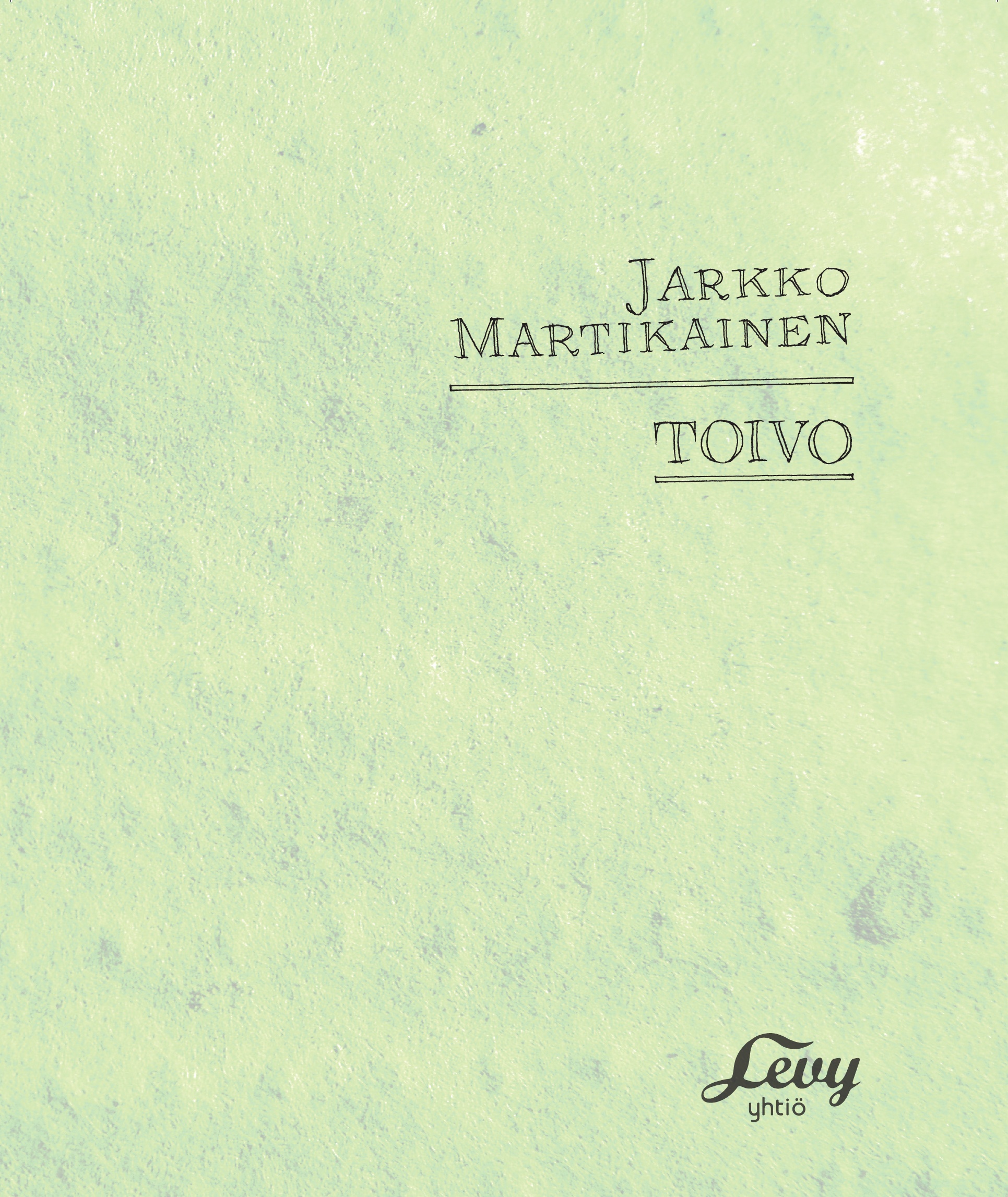 Jarkko Martikainen - Toivo (special version) - CD
