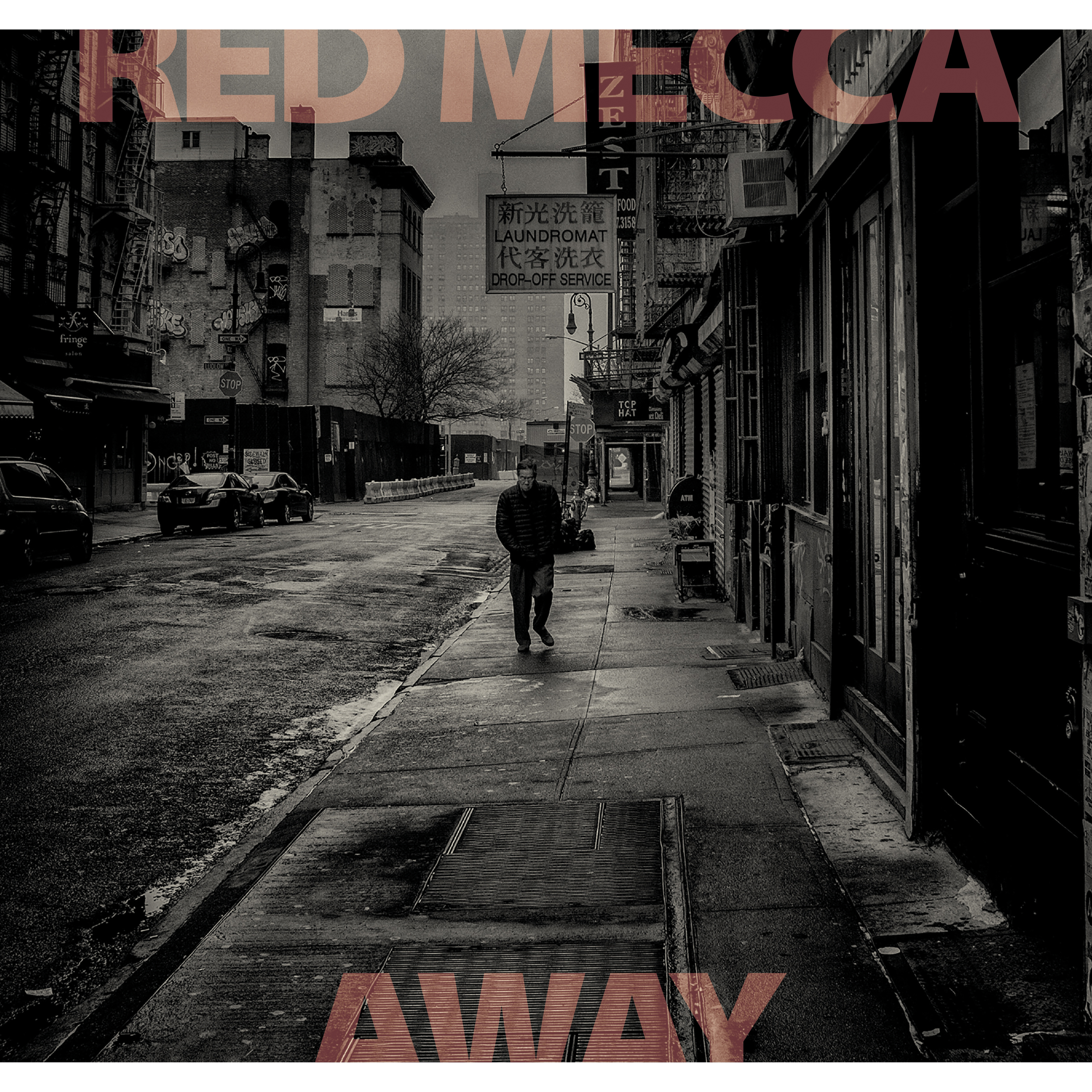Red Mecca - Away (clear red vinyl)