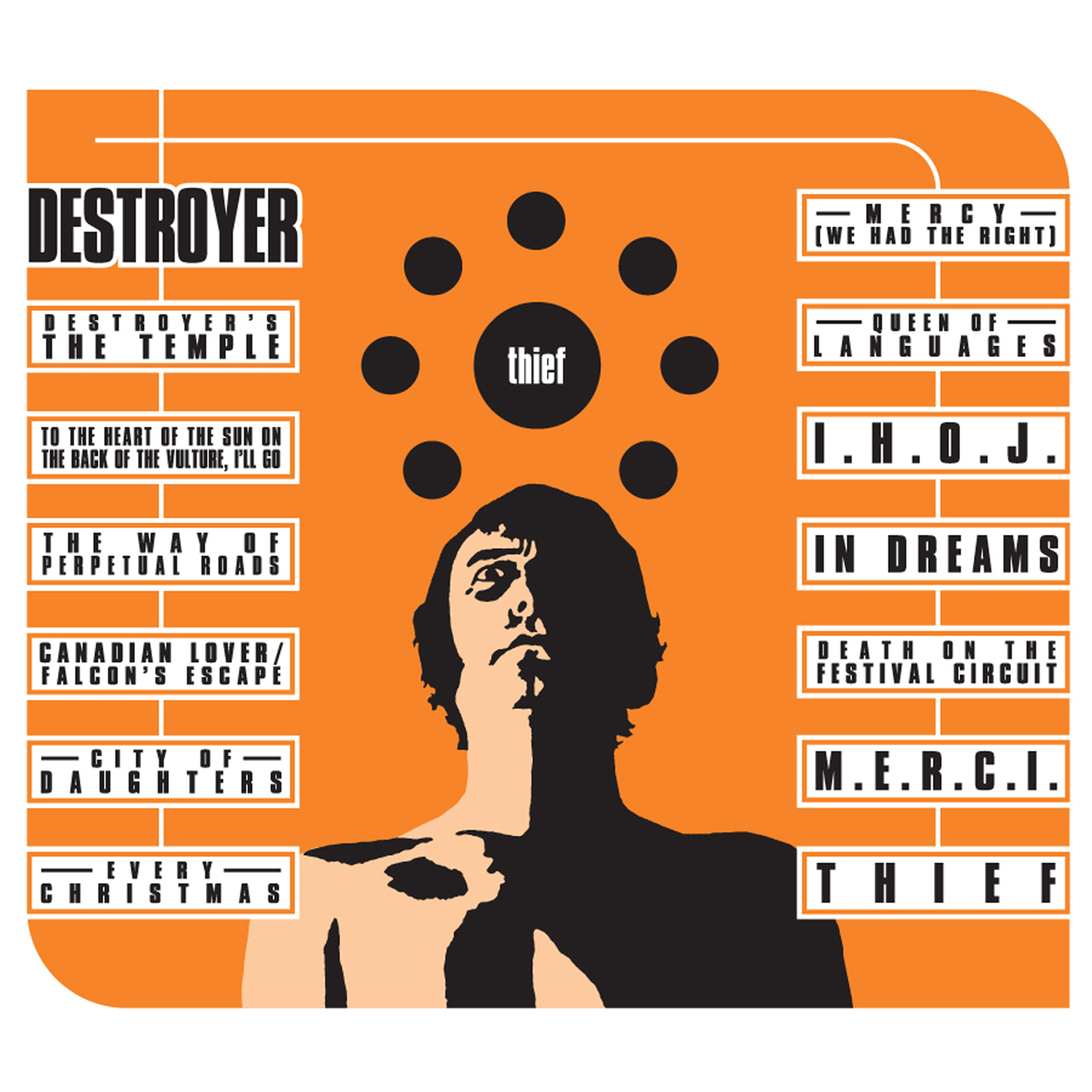 Destroyer - Thief (Re-issue Orange vinyl)