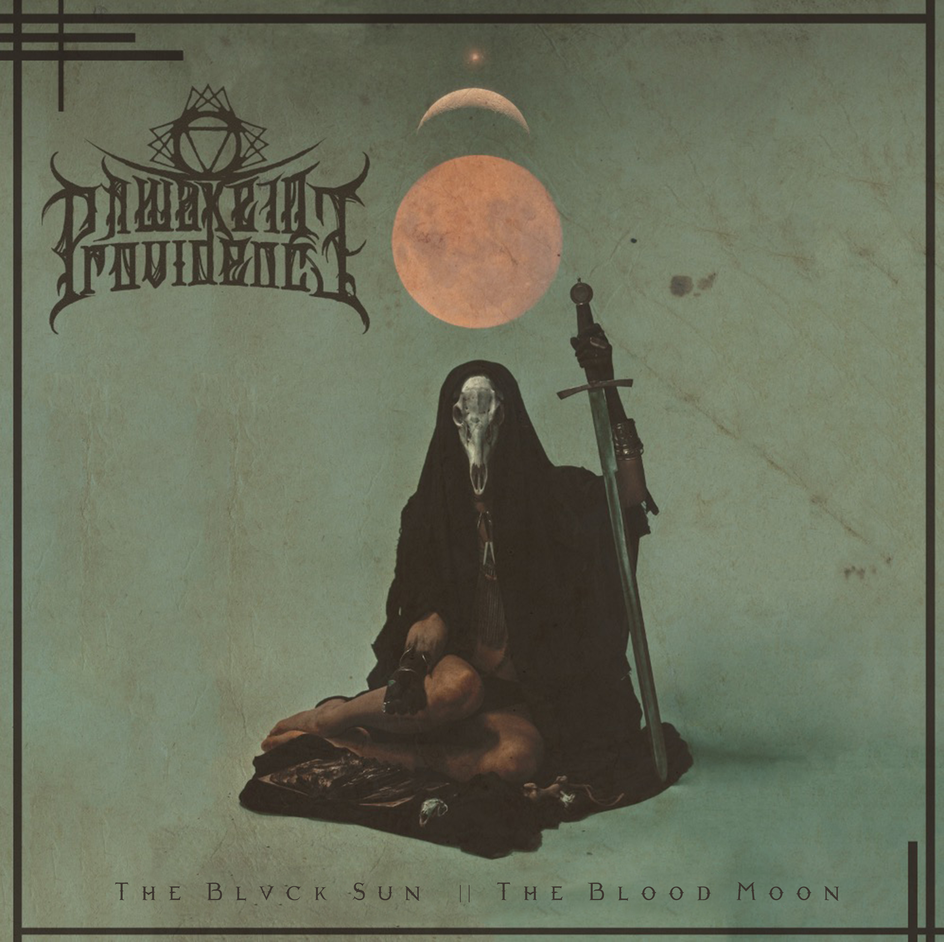 A Wake in Providence - The Blvck Sun || The Blood Moon - CD