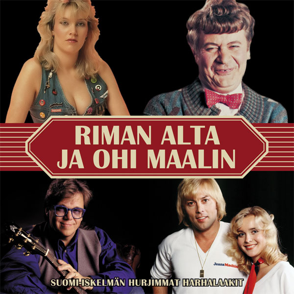 Various Artists - Riman alta ja ohi maalin - Suomi-is - 2xCD