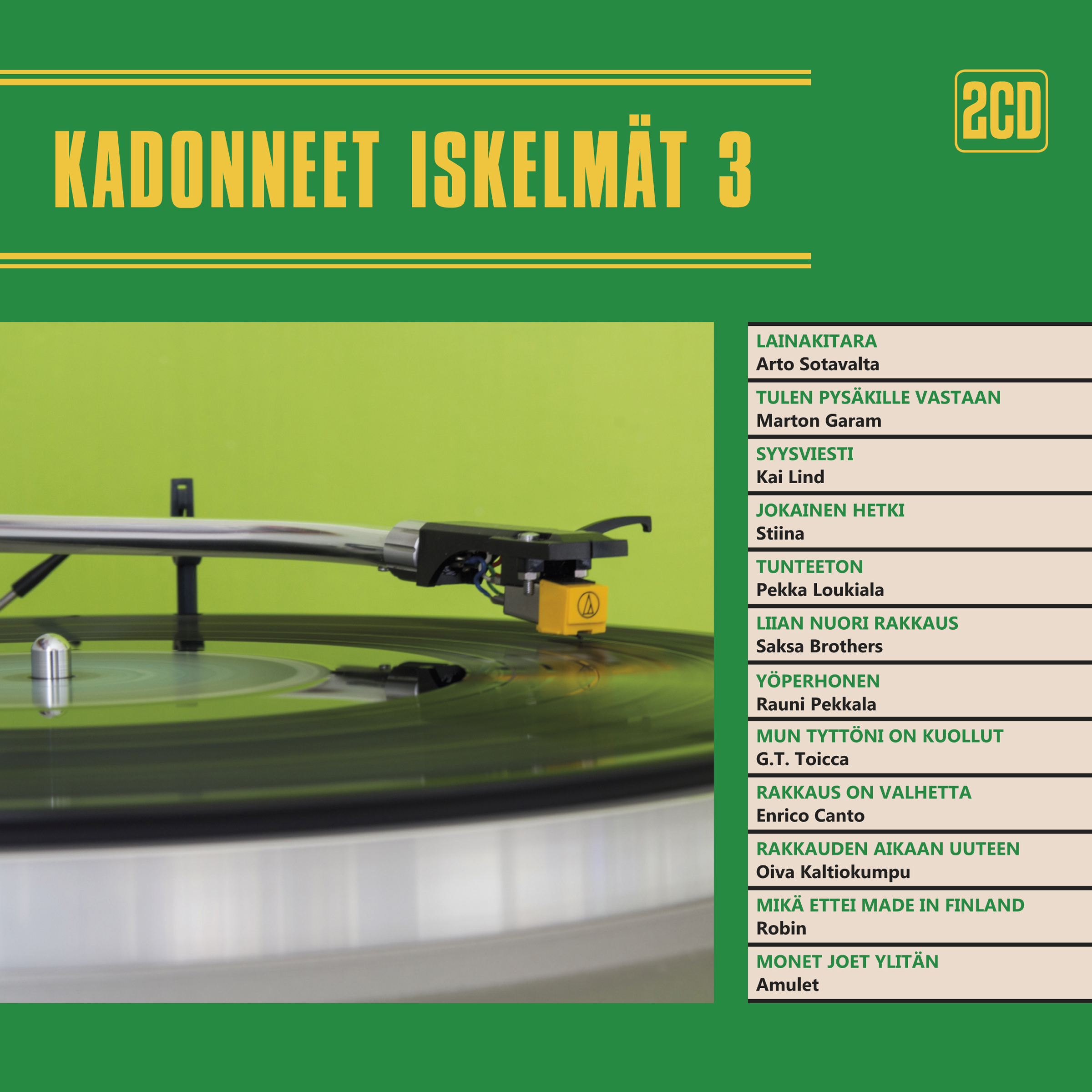 Various Artists - Kadonneet iskelm t 3 - 2xCD