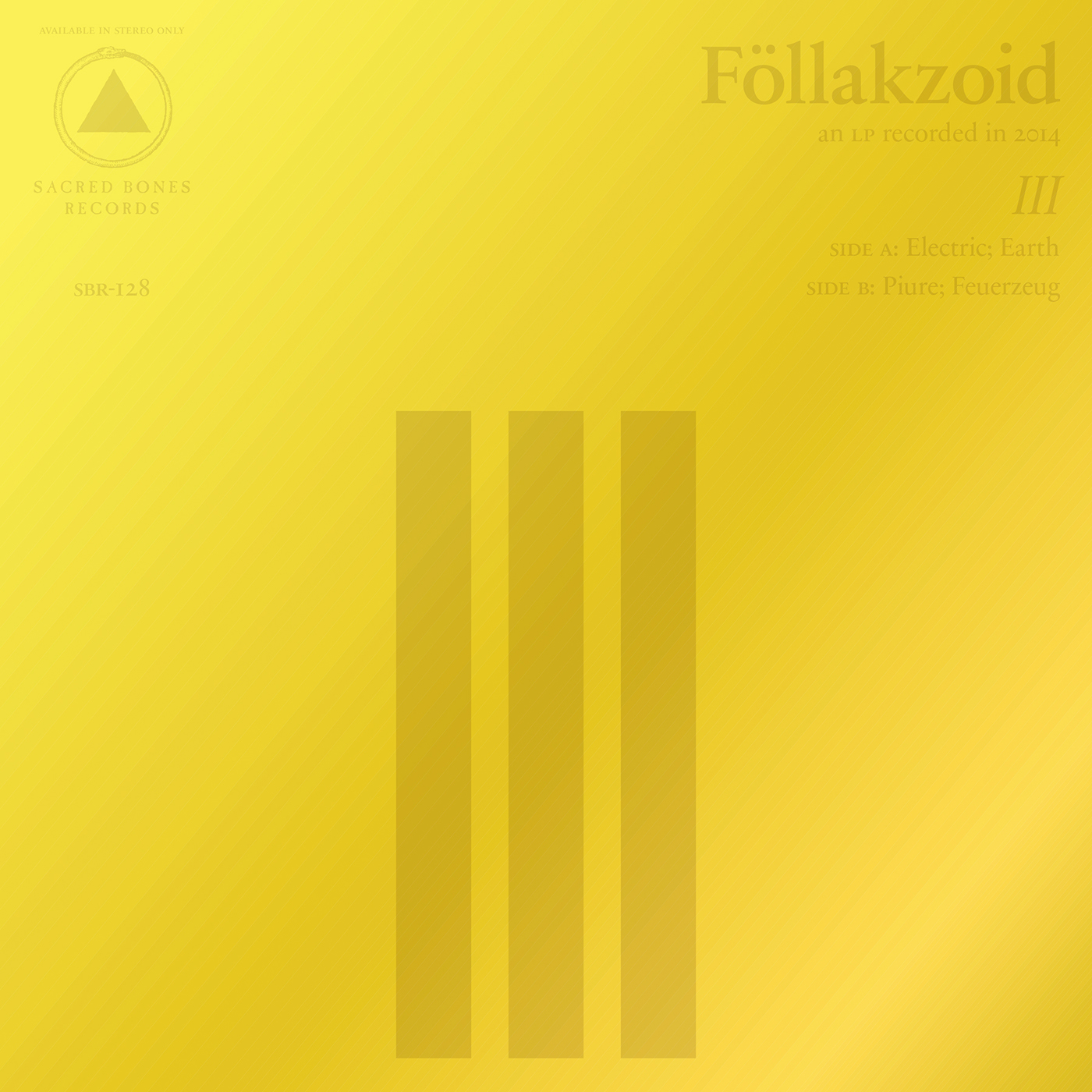 F llakzoid - III - CD