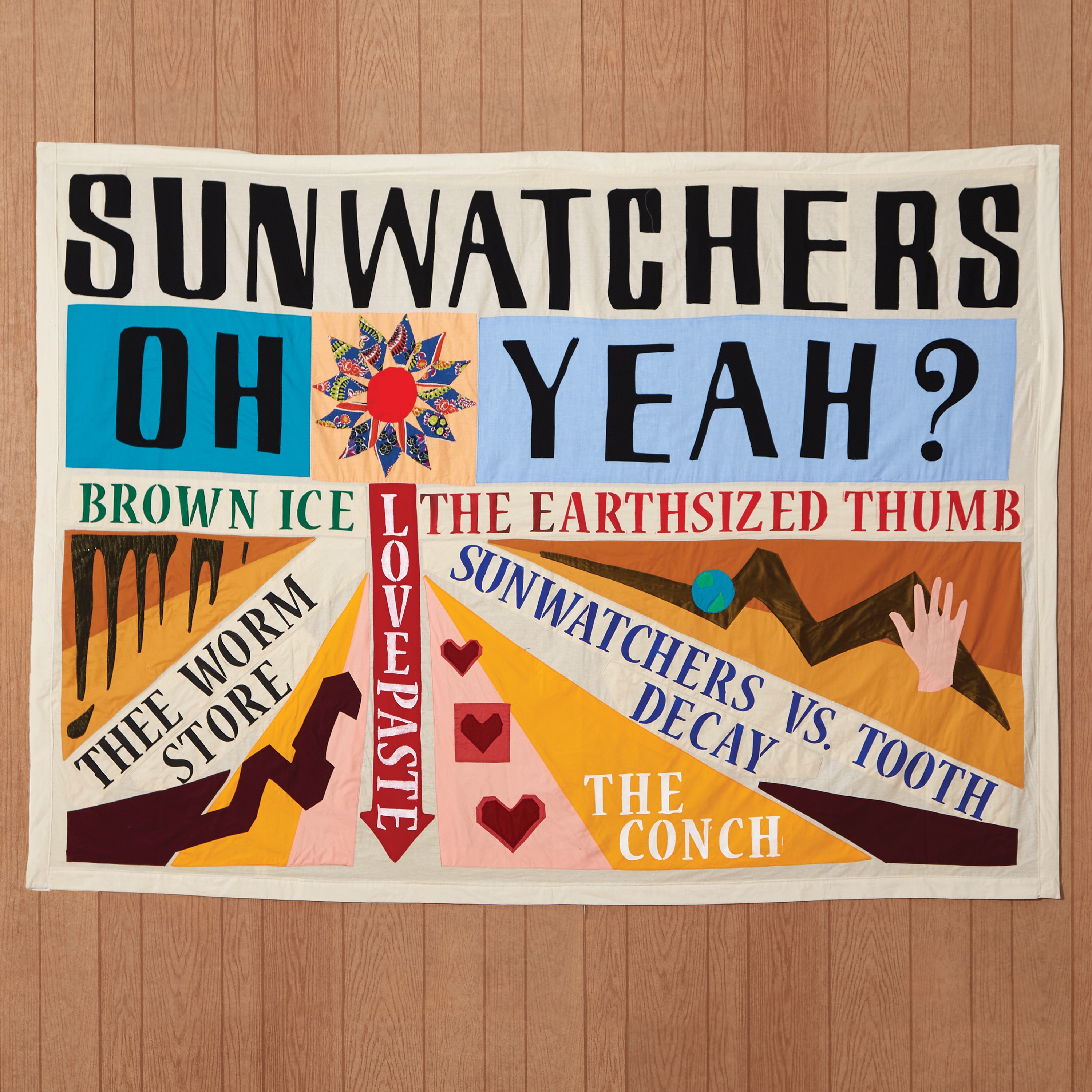 Sunwatchers - Oh Yeah? (Ltd Brown Ice Color vinyl