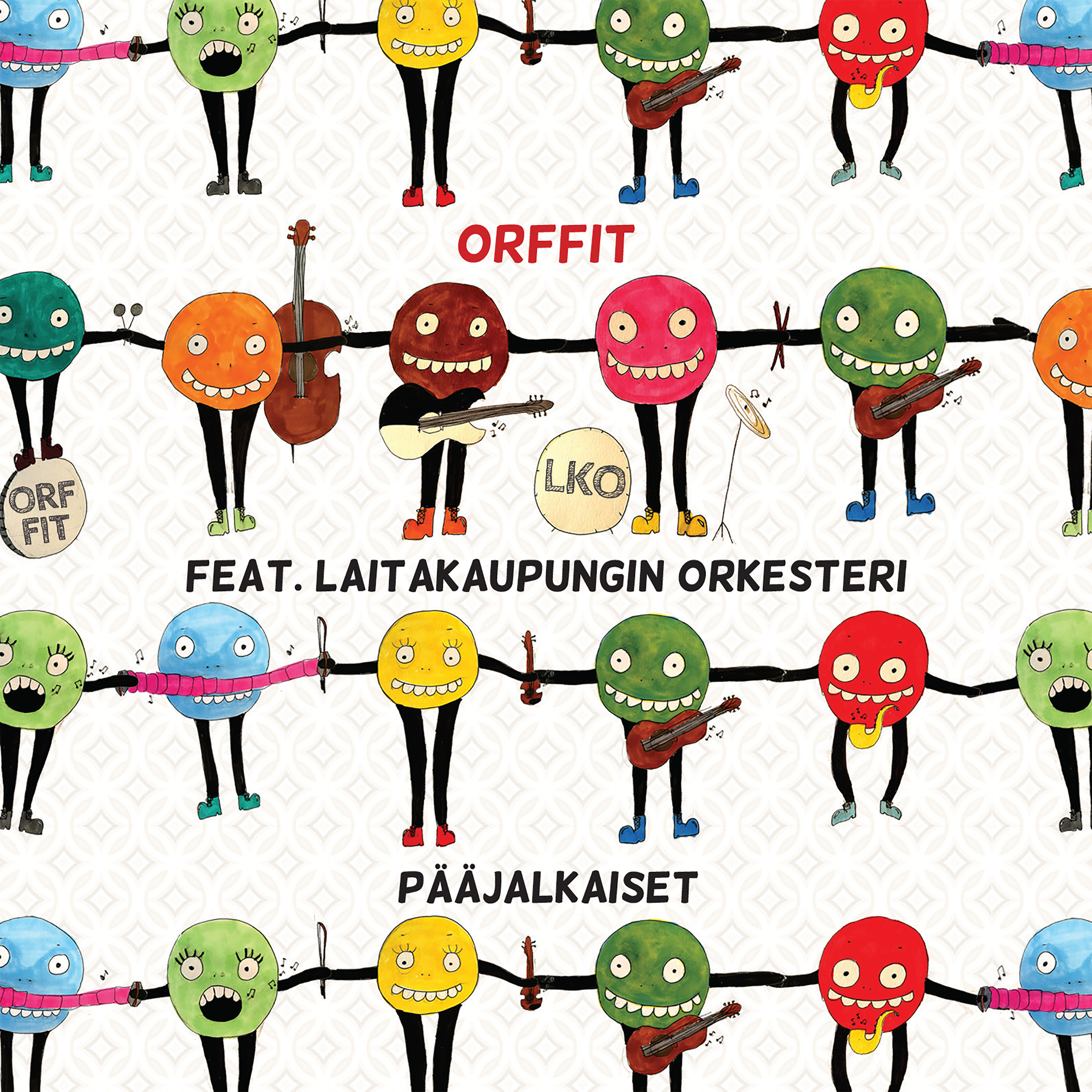 Orffit - P  jalkaiset (feat. Laitakaupungin - CD